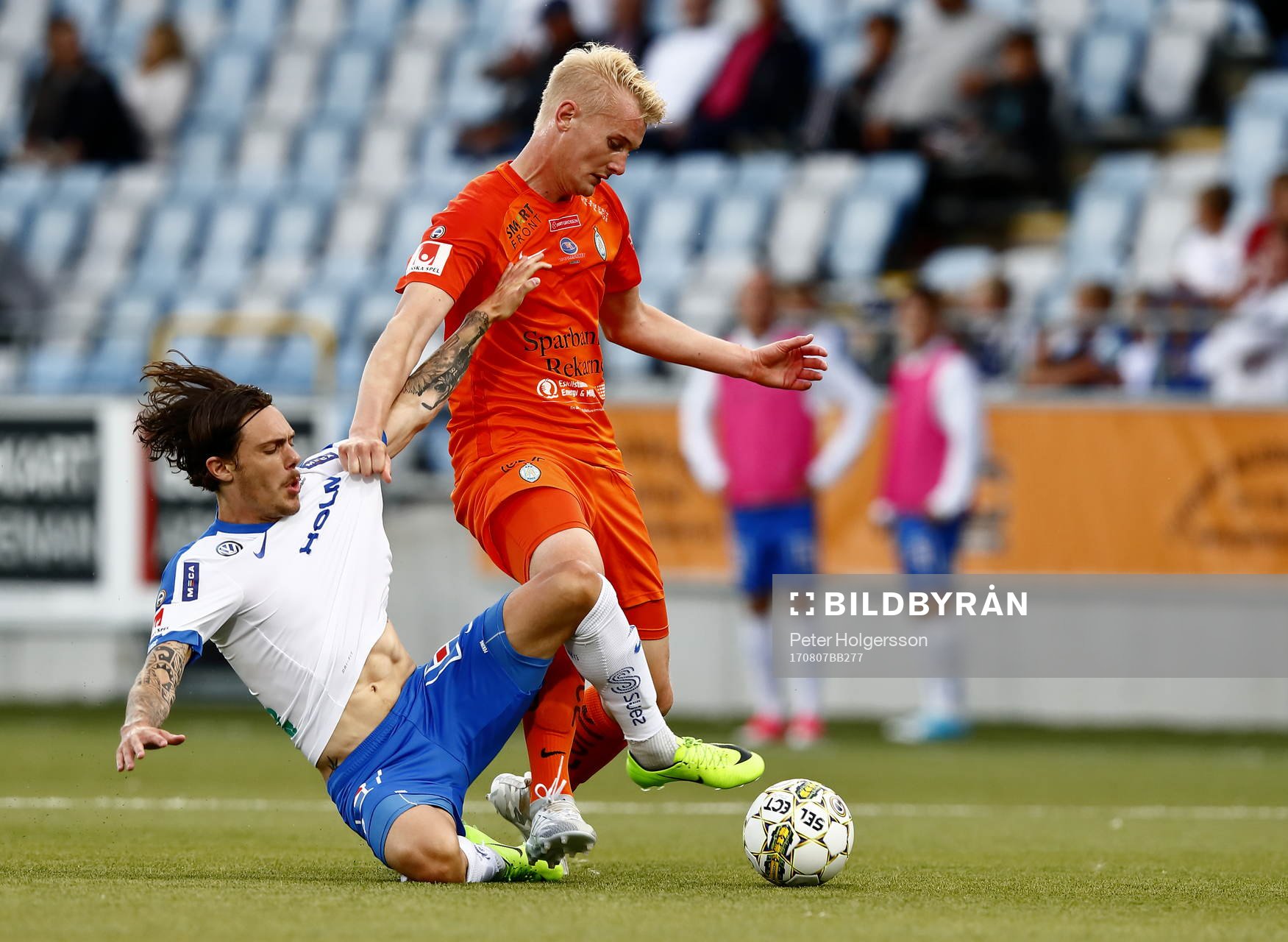 Norrköpings David Moberg Karlsson och AFC Eskilstunas