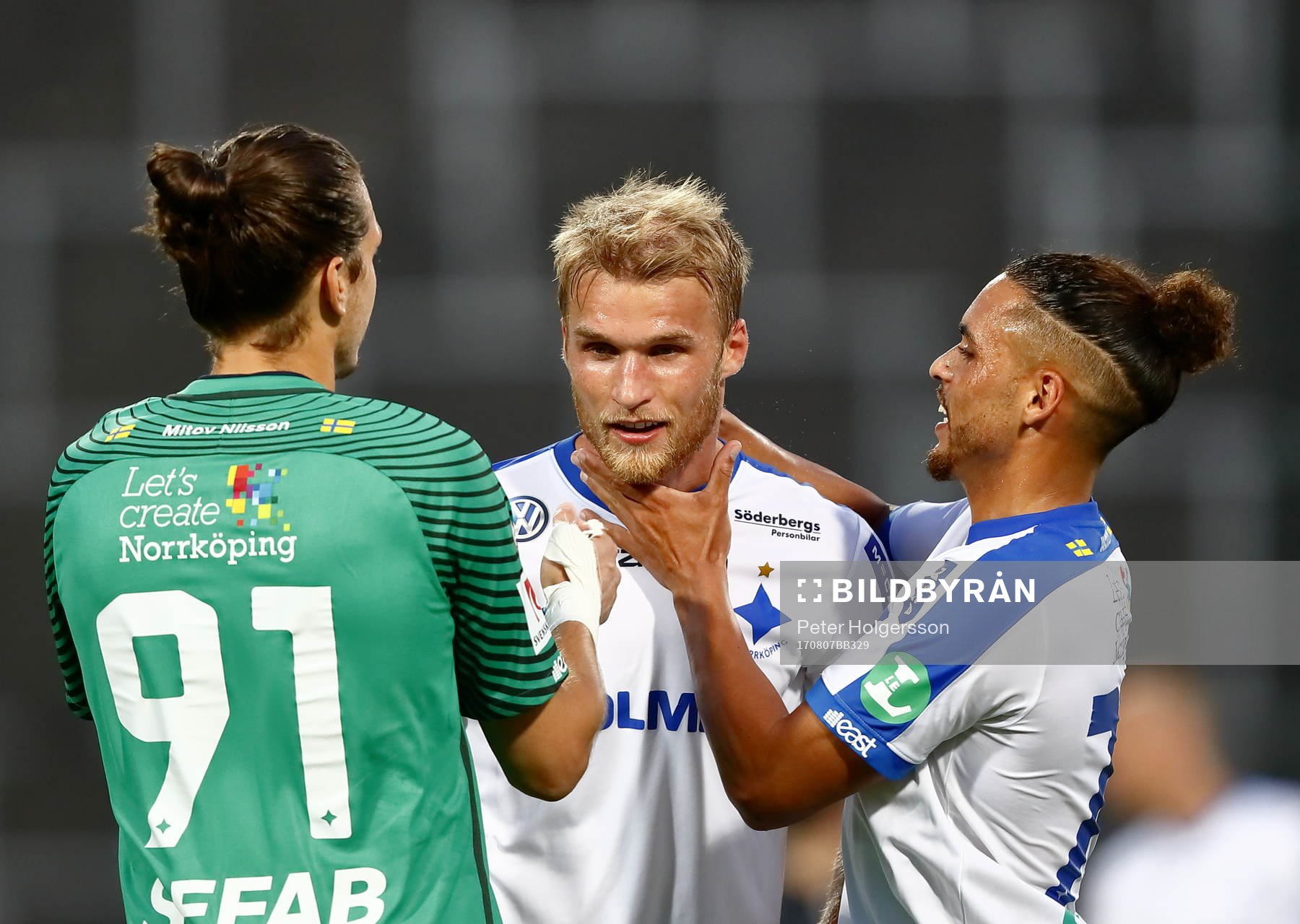 Norrköpings målvakt David Mitov Nilsson, Sebastian