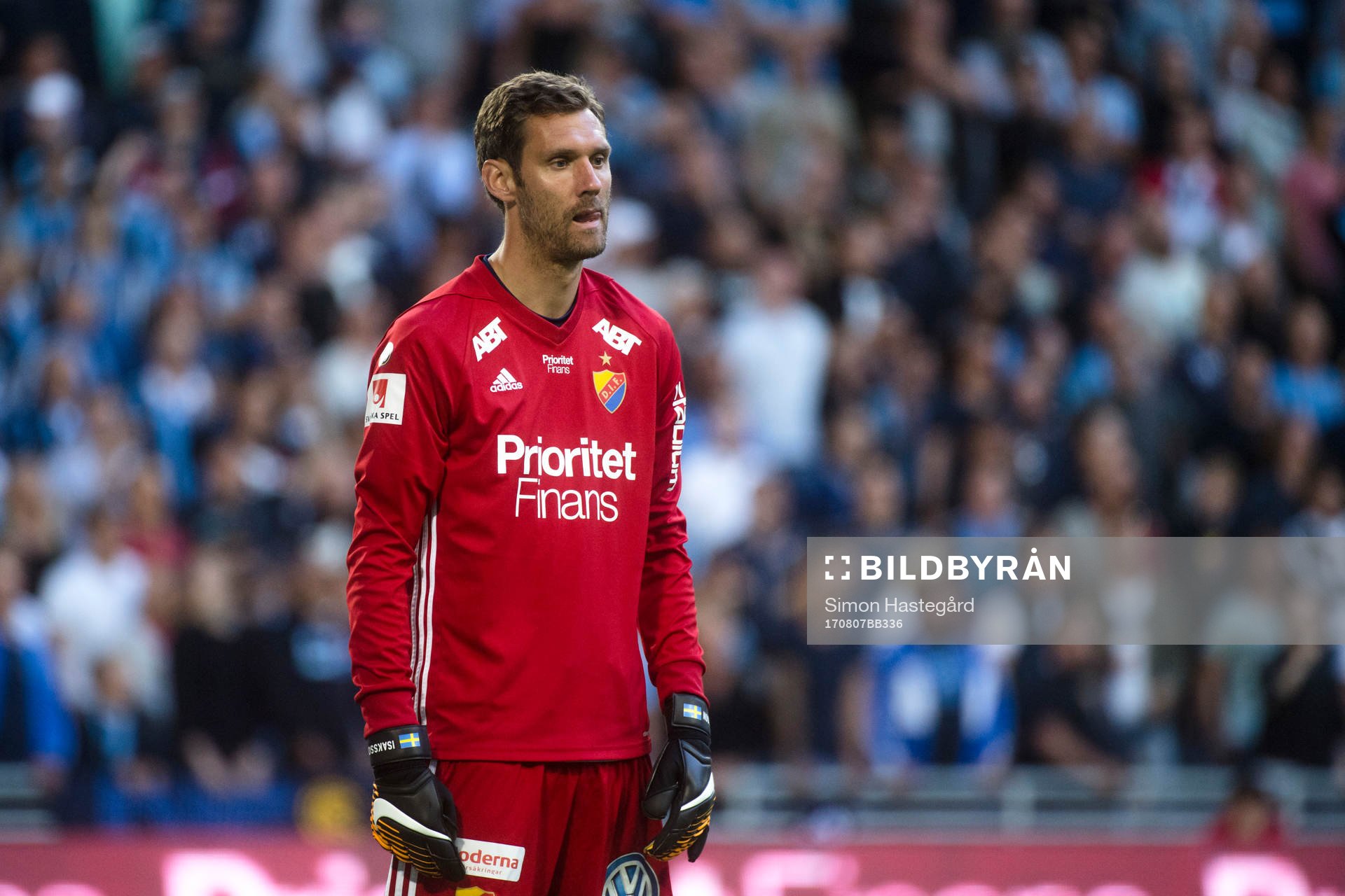 Djurgårdens målvakt Andreas Isaksson