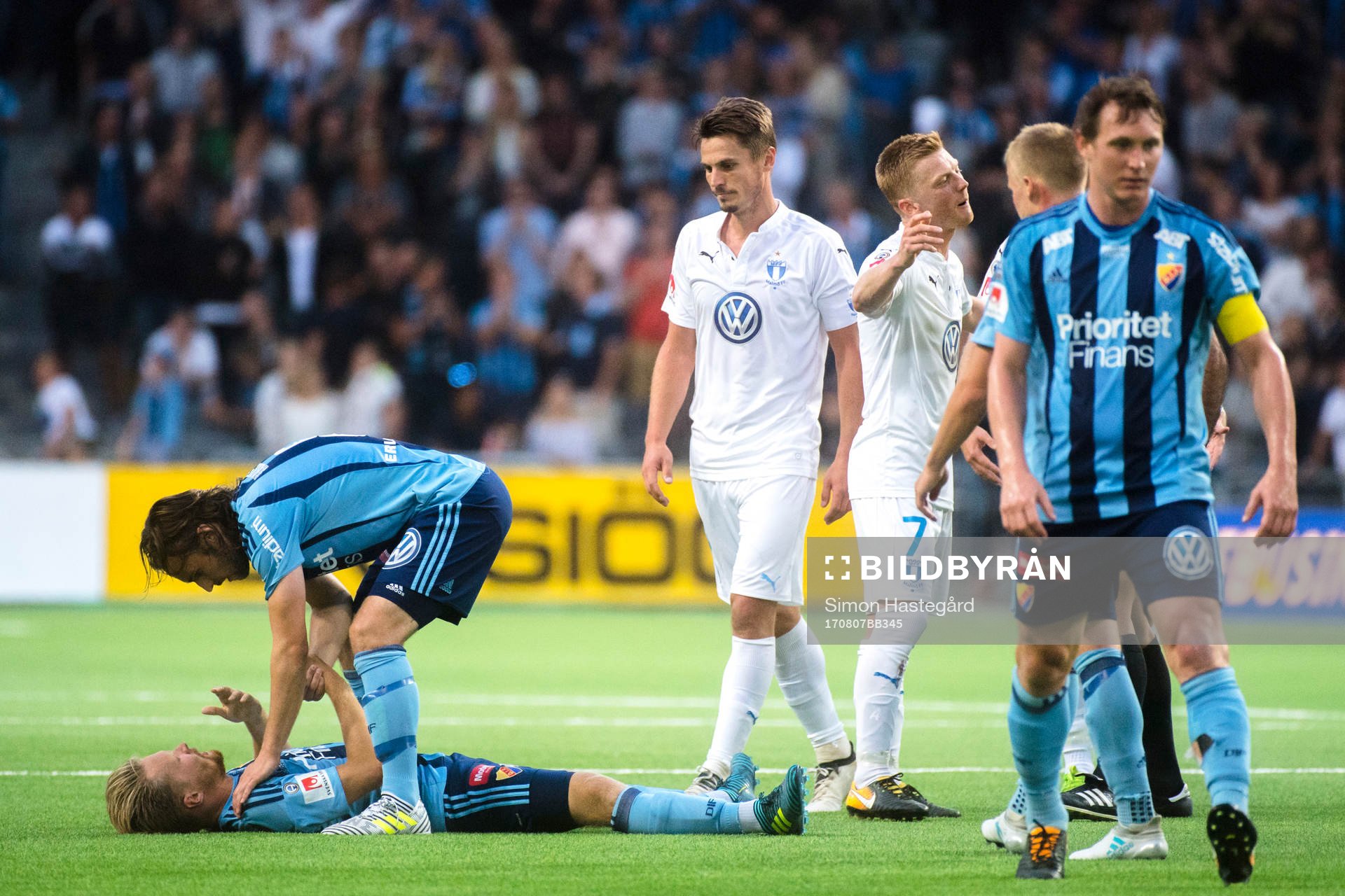Malmö FFs Markus Rosenberg deppar