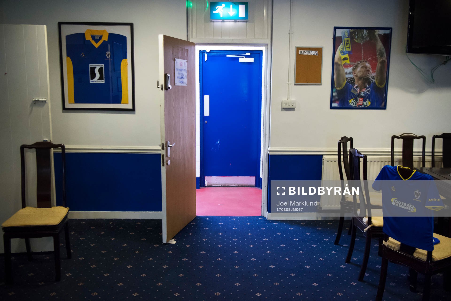 Generell vy av lokaler för fotbollsklubben AFC Wimbledon