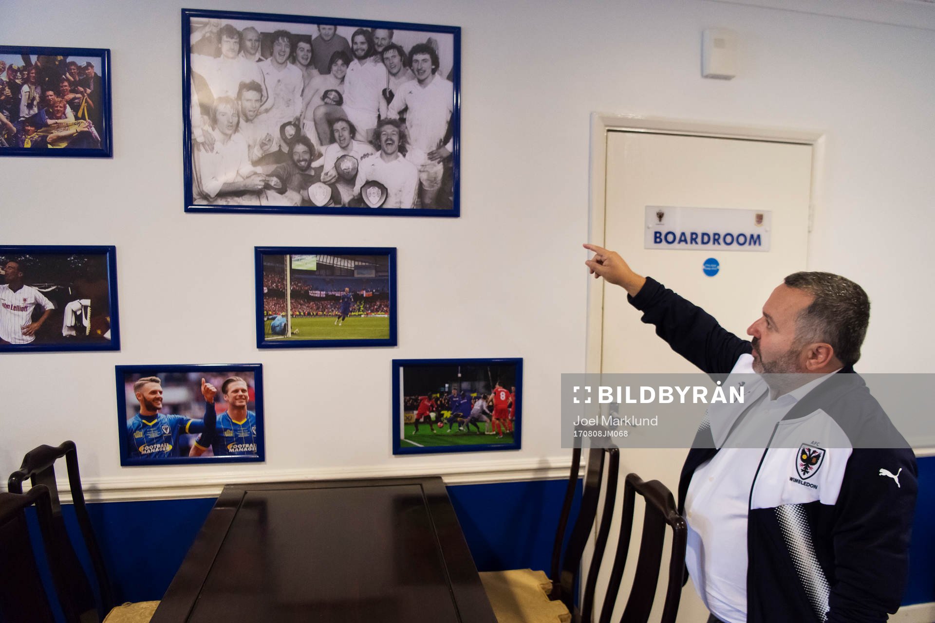 Ivor Heller, direktör och grundare av fotbollsklubben AFC
