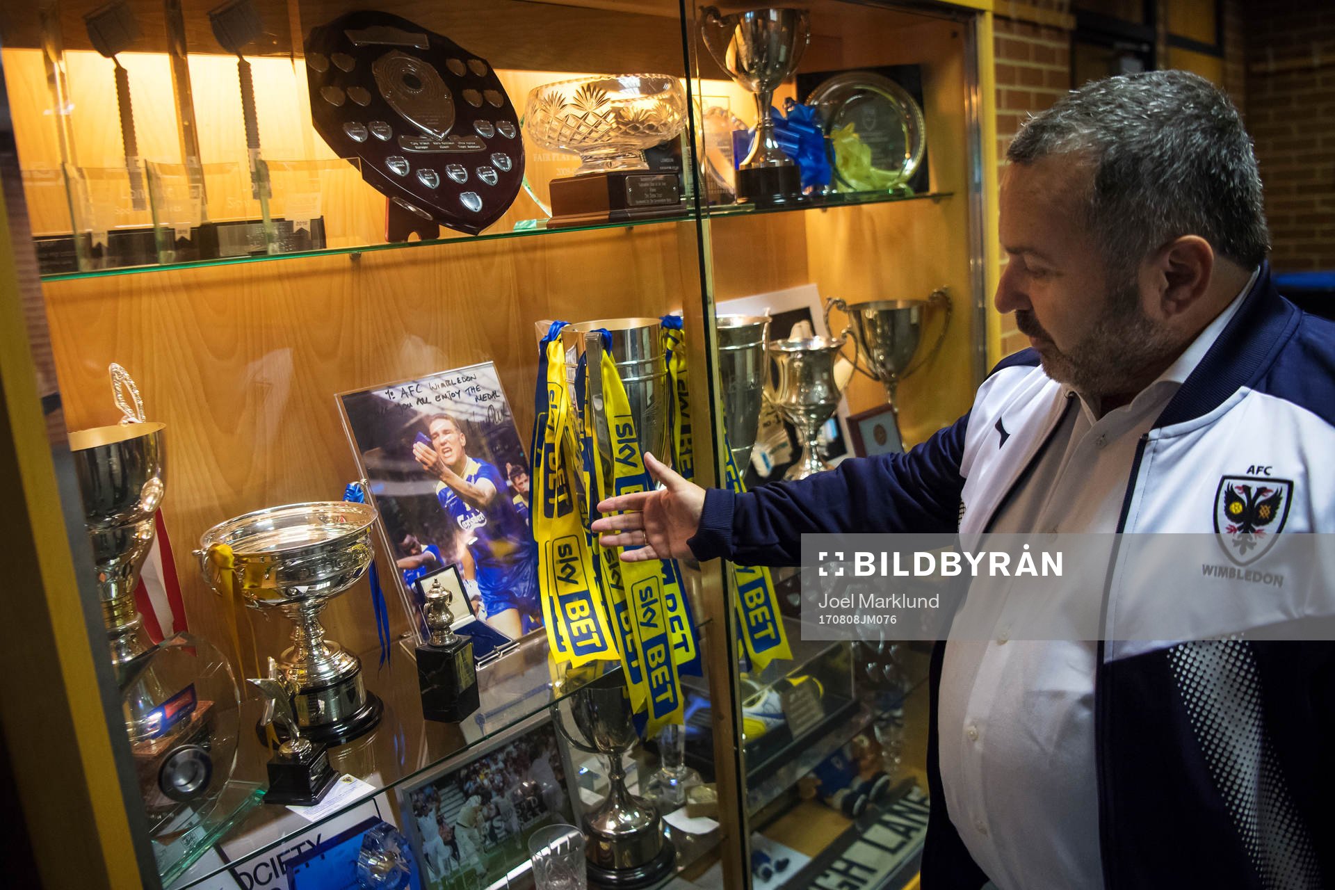 Ivor Heller, direktör och grundare av fotbollsklubben AFC