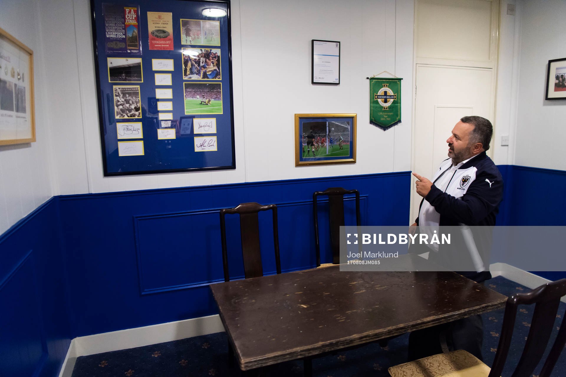 Ivor Heller, direktör och grundare av fotbollsklubben AFC