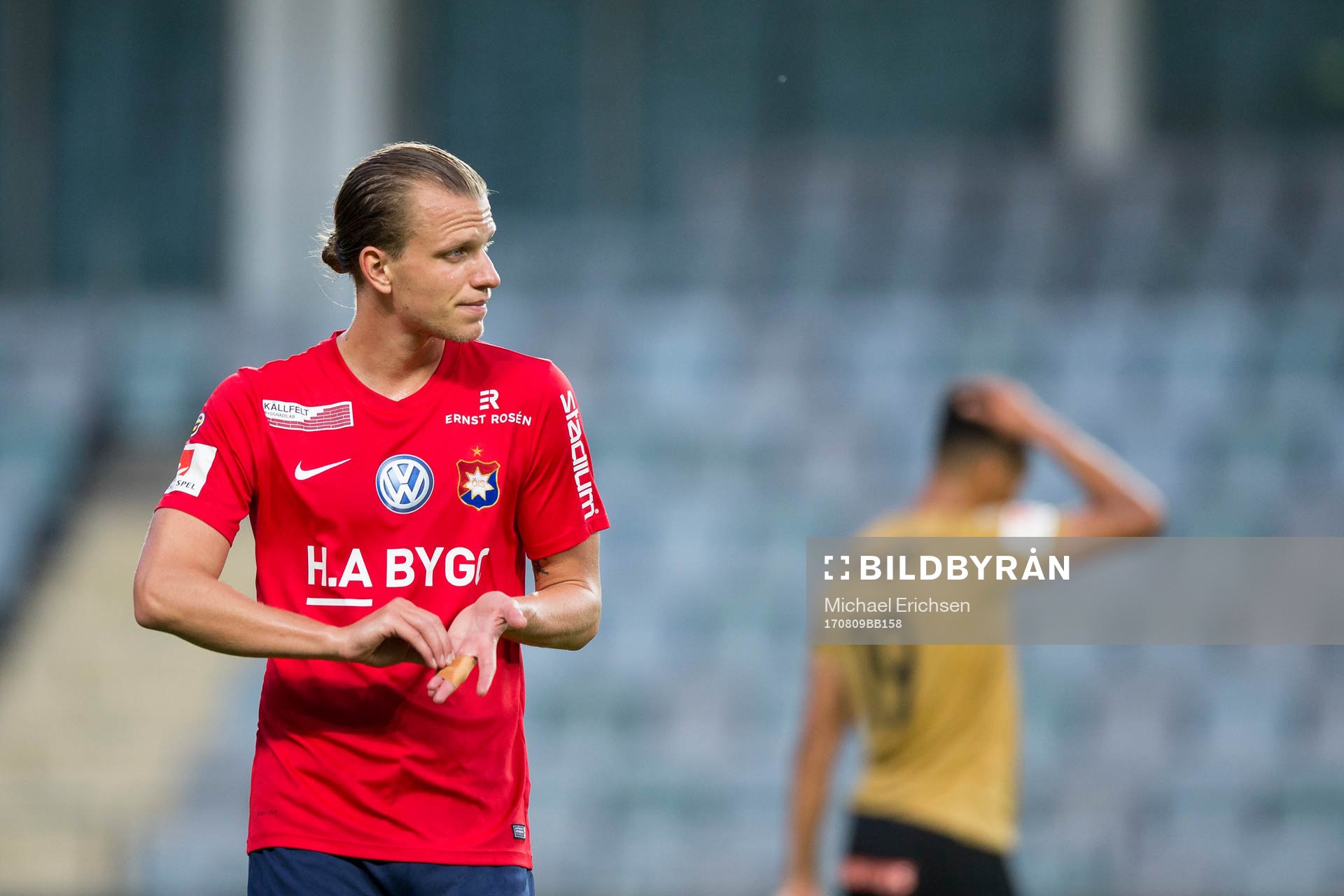 Örgrytes Sebastian Carlsén deppar