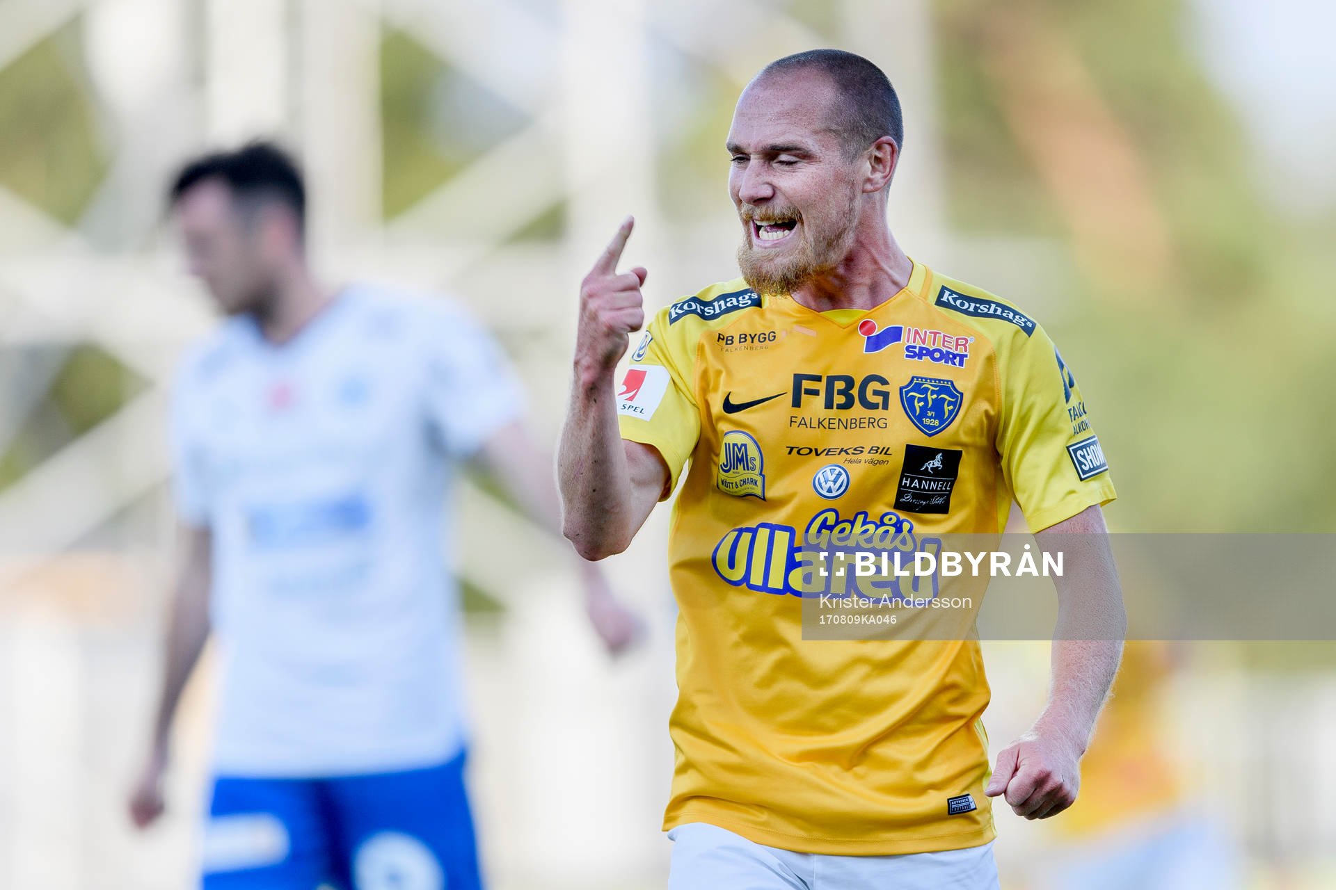 Falkenbergs Christoffer Carlsson jublar