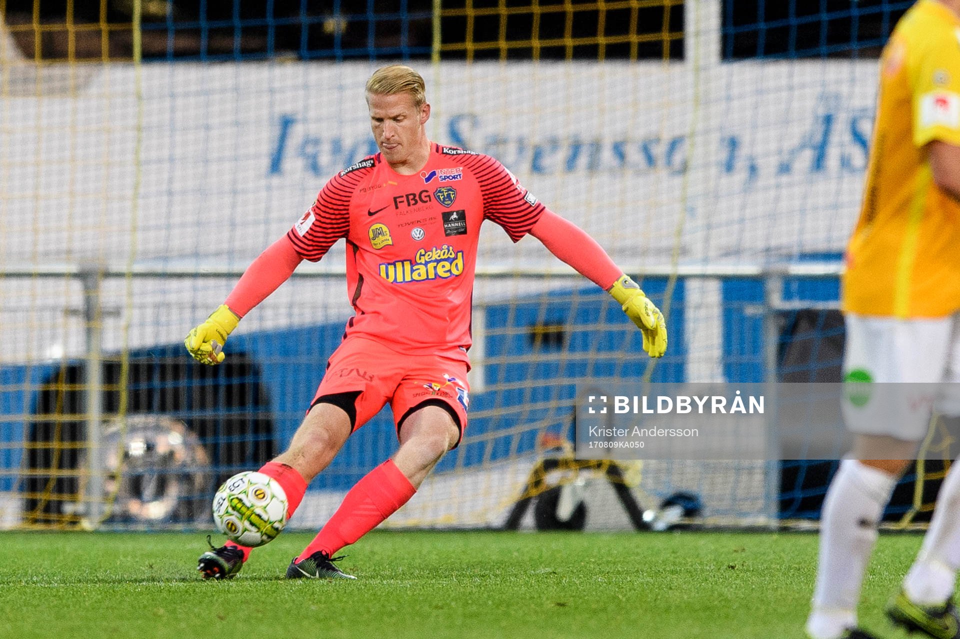 Falkenbergs målvakt Hampus Nilsson