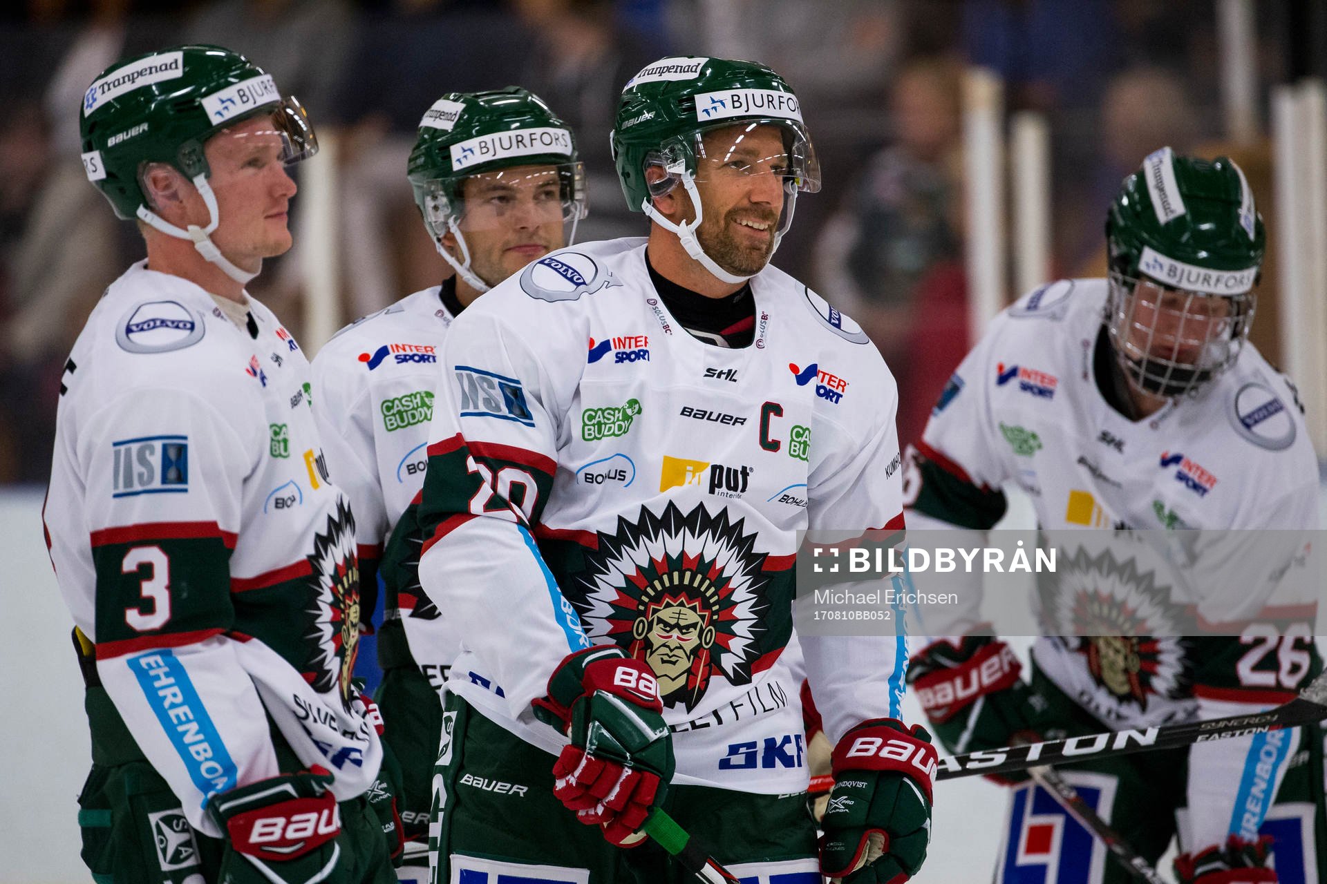 Frölundas Carl Grundström och Joel Lundqvist på