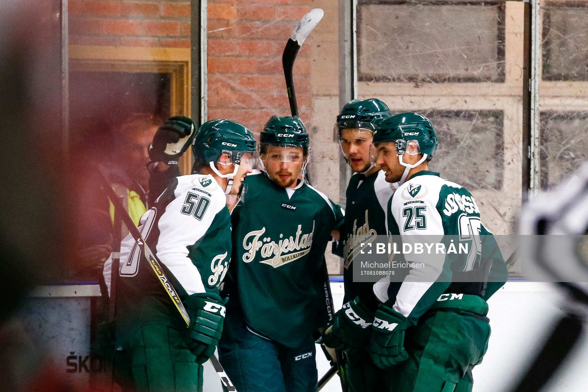 Färjestads Marcus Nilsson jublar