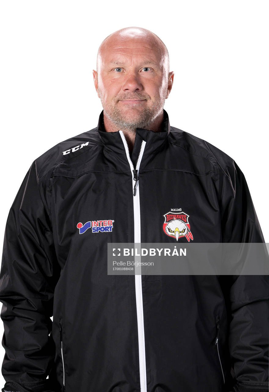 Malmö Redhawks Huvudtränare Peter Andersson