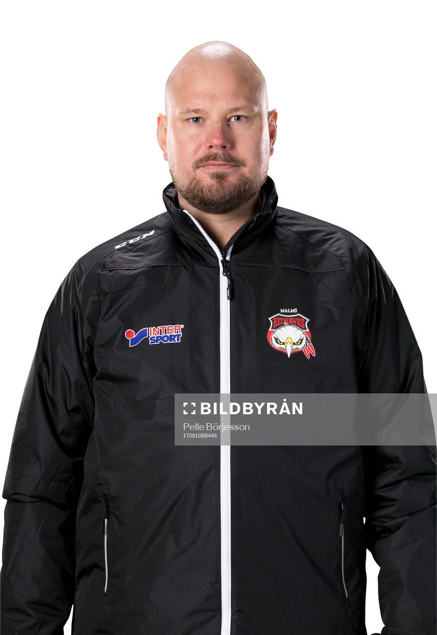 Malmö Redhawks Målvaktstränare Andreas Eriksson