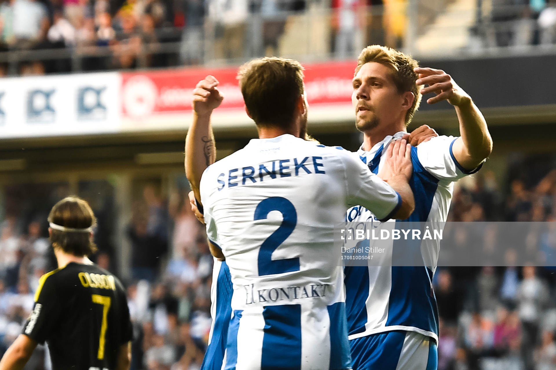 IFK Göteborgs Mikael Boman jublar