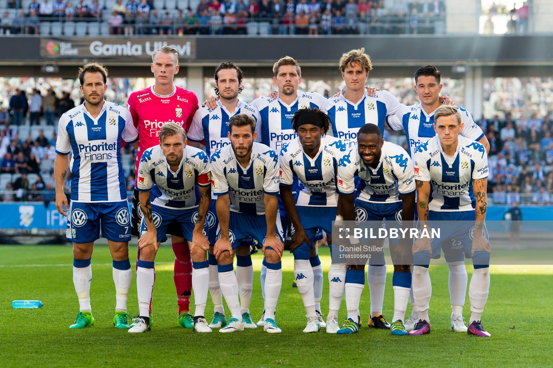 IFK Göteborgs startelva med Tobias Hysén, målvakt Pontus