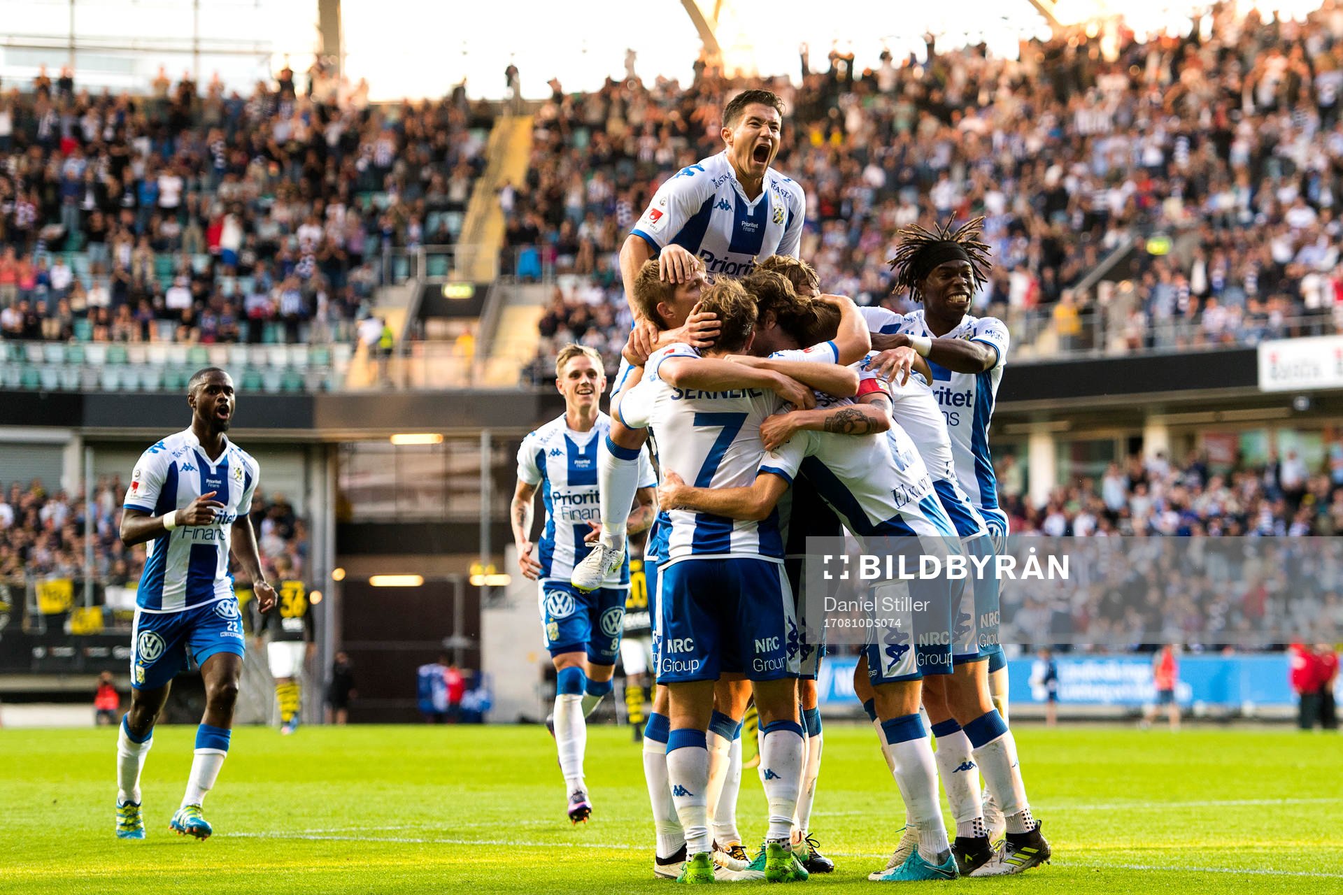 IFK Göteborgs David Boo Wiklander jublar högst