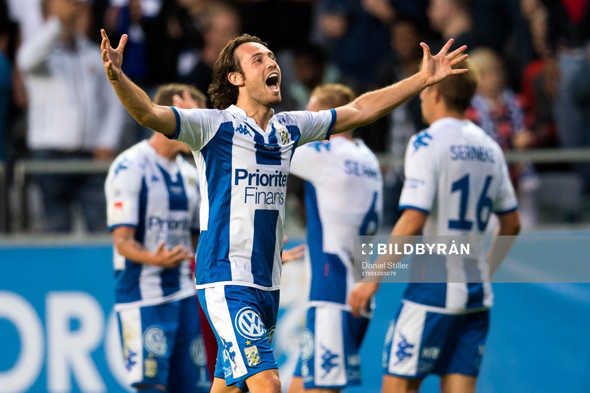 IFK Göteborgs Mikkel Diskerud jublar