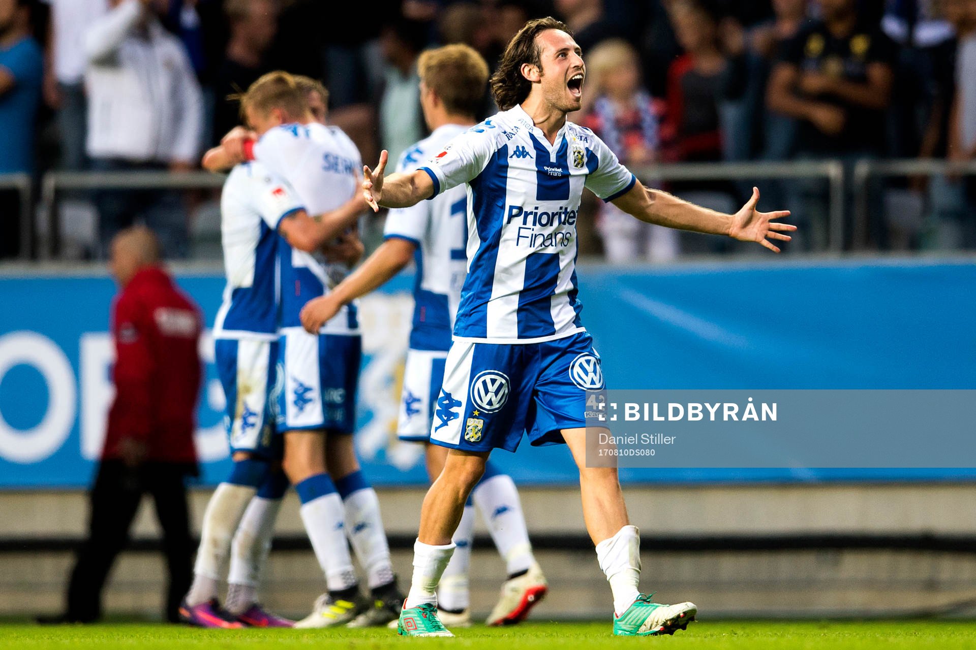 IFK Göteborgs Mikkel Diskerud jublar