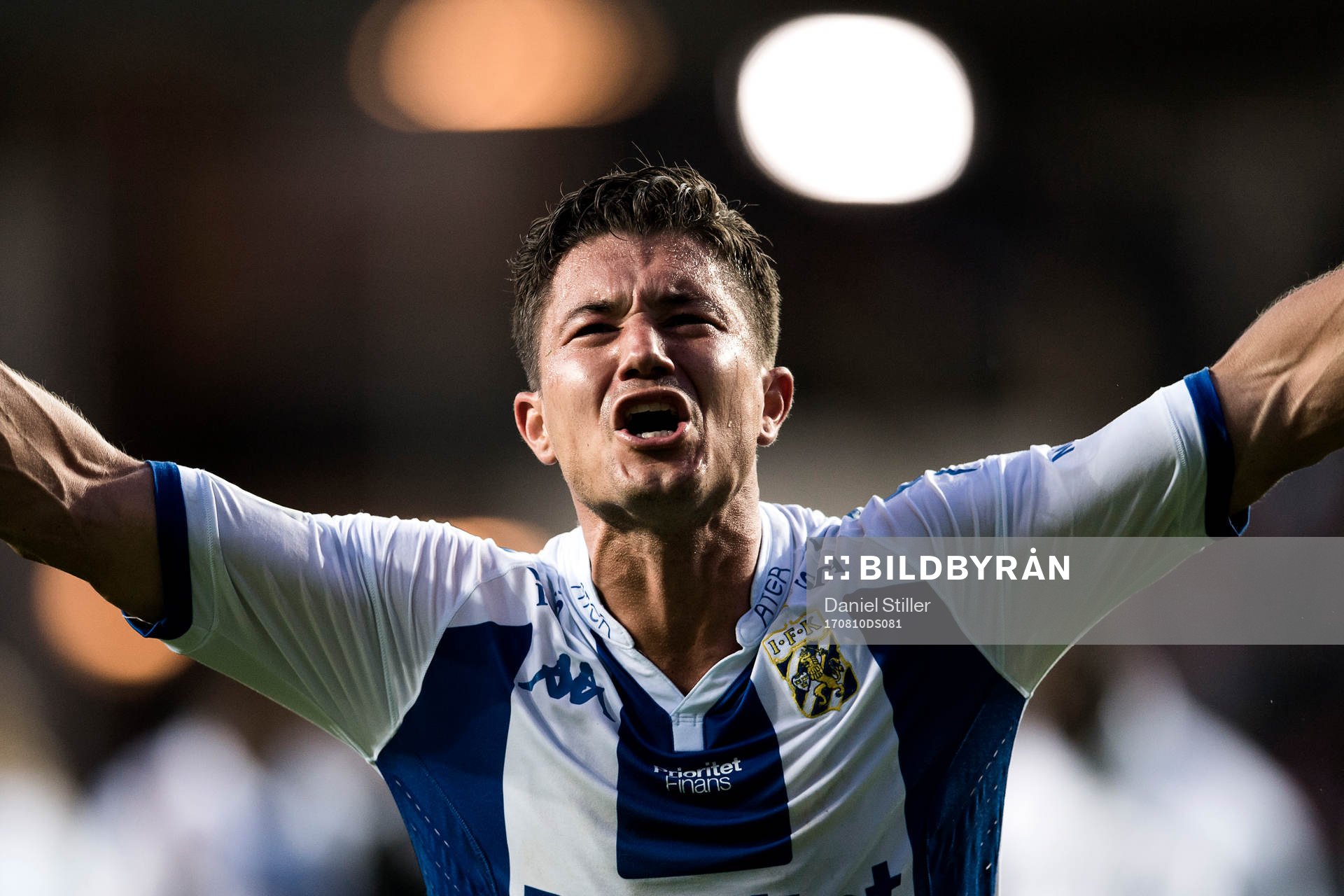 IFK Göteborgs David Boo Wiklander jublar