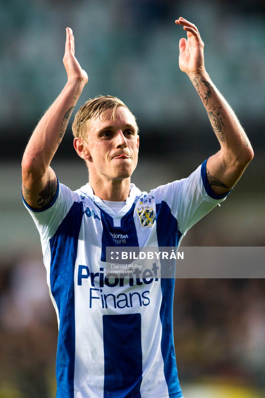 IFK Göteborgs Sören Rieks jublar