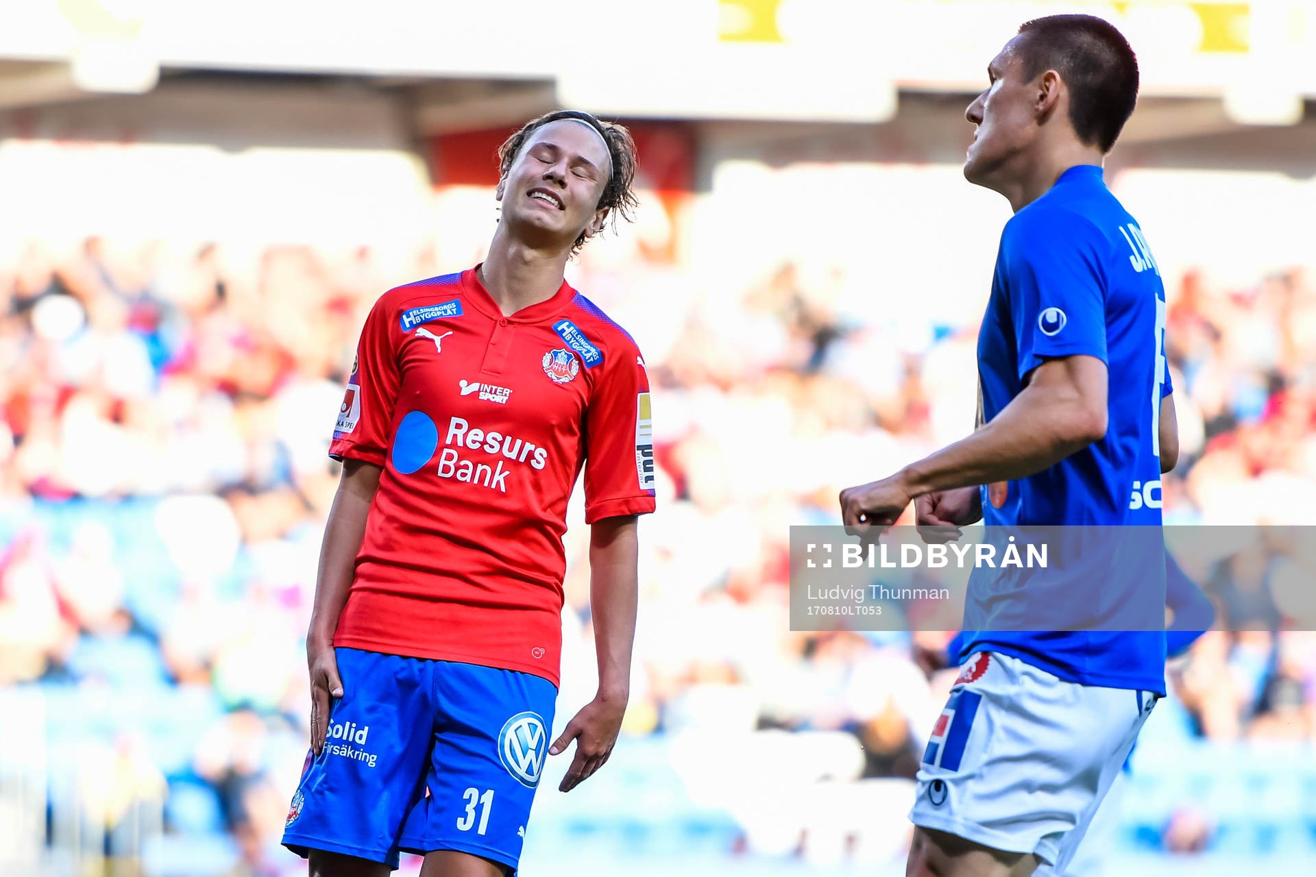 Helsingborgs Alex Timossi Andersson deppar