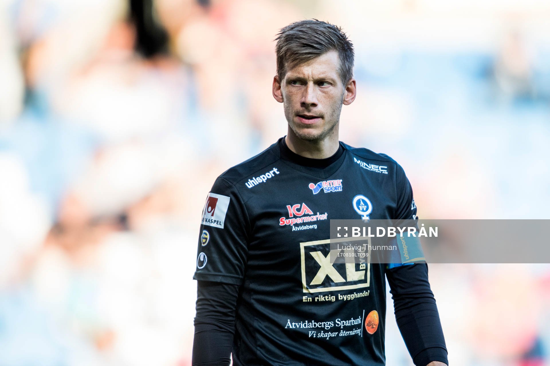 Åtvidabergs målvakt Gustav Jansson