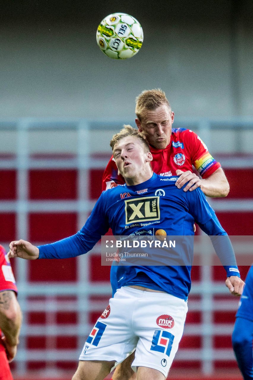 Helsingborgs Peter Larsson och Åtvidabergs Teddy Bergqvist