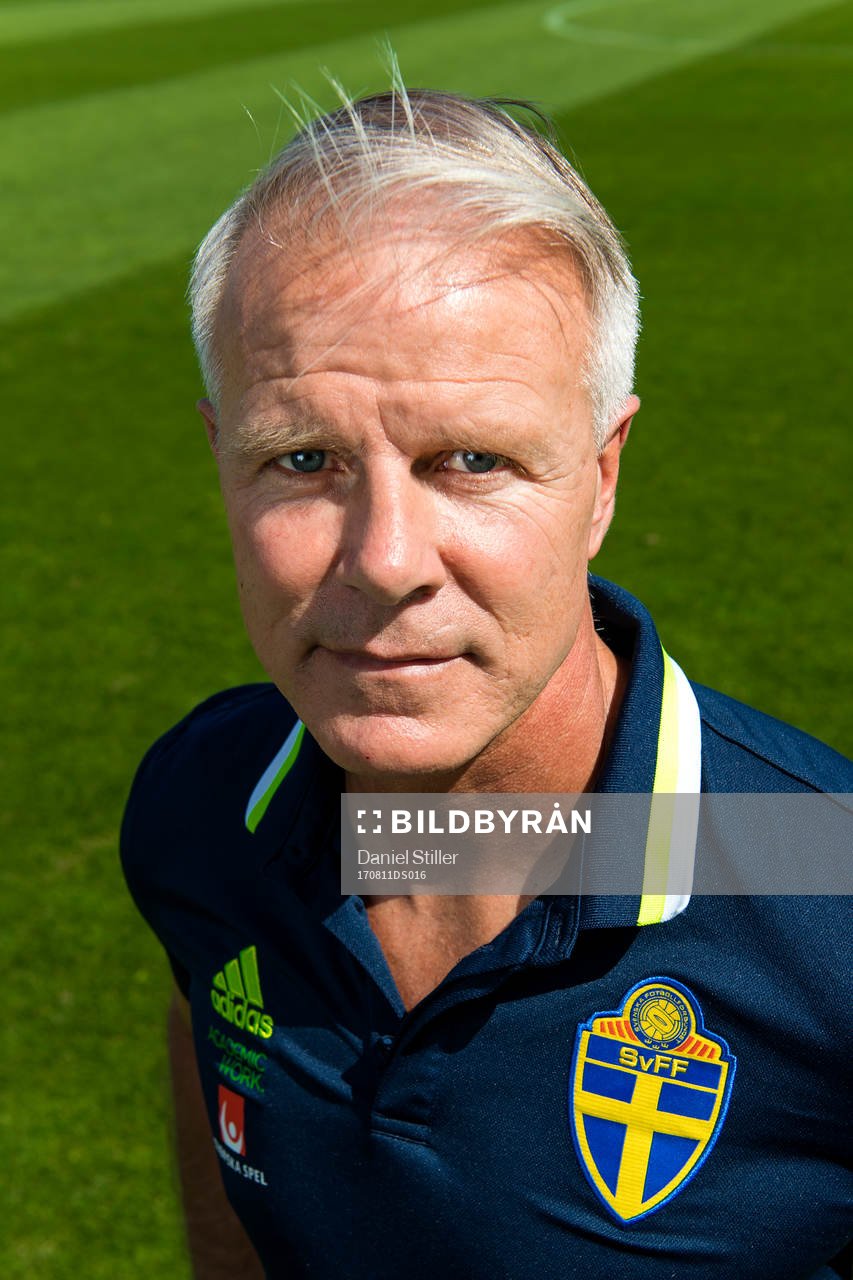 Roland Nilsson, förbundskapten för Sveriges U21-landslag