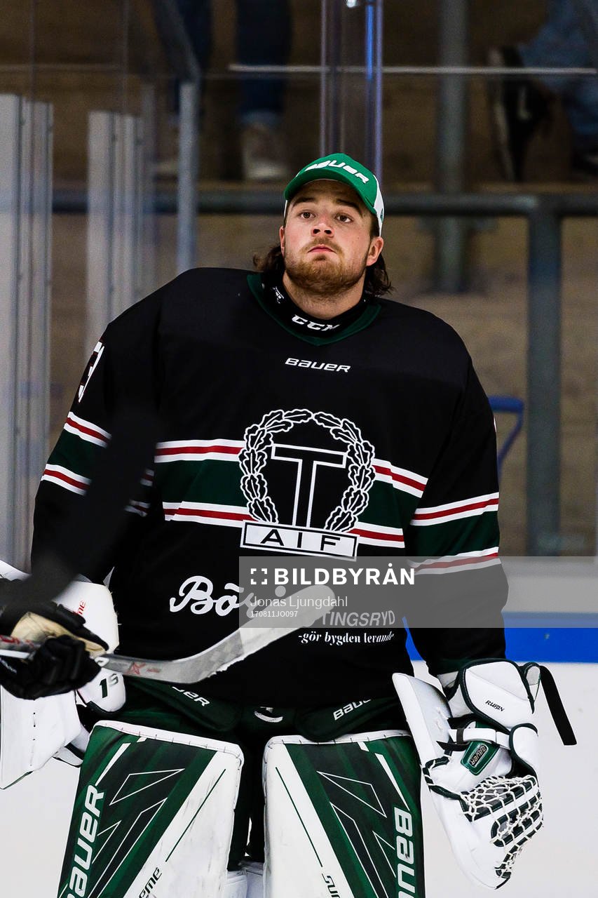 Tingsryds målvakt Niklas Rubin