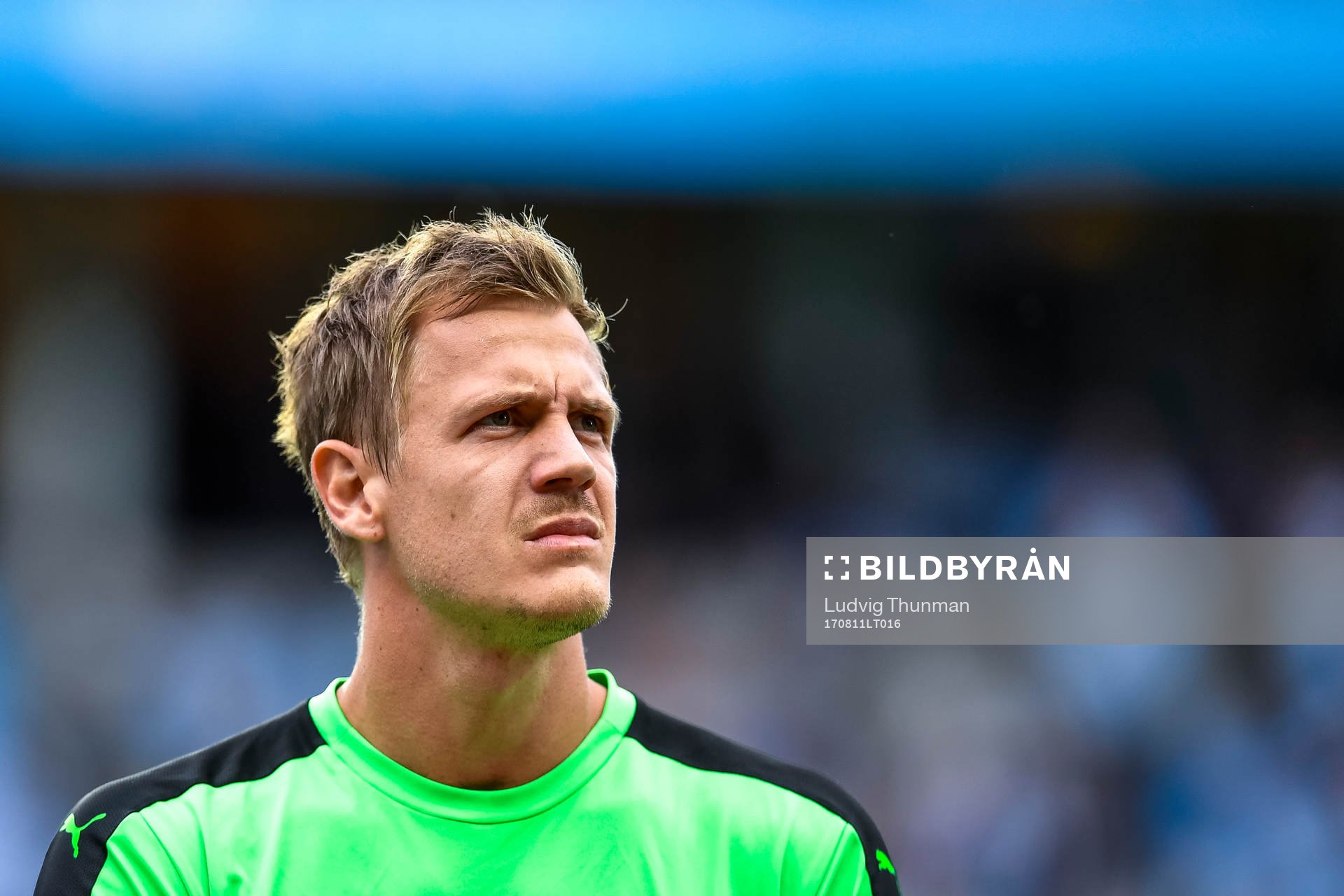 Malmö FFs målvakt Johan Dahlin