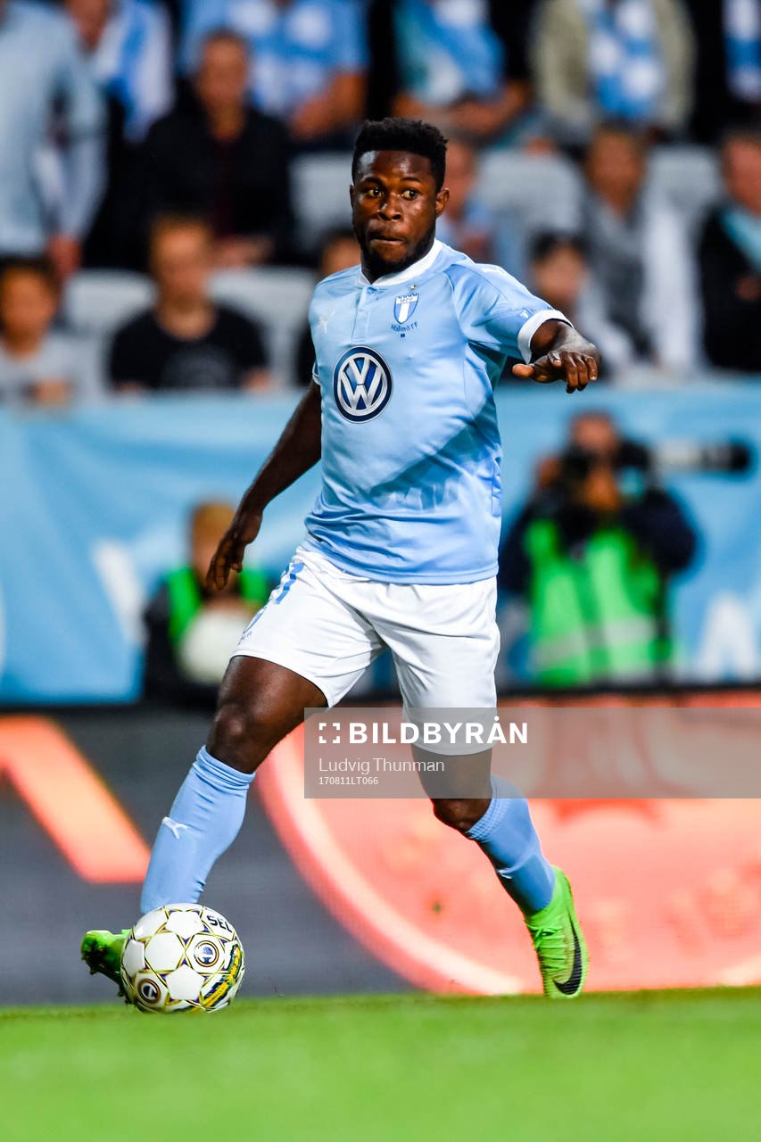 Malmö FFs Kingsley Sarfo