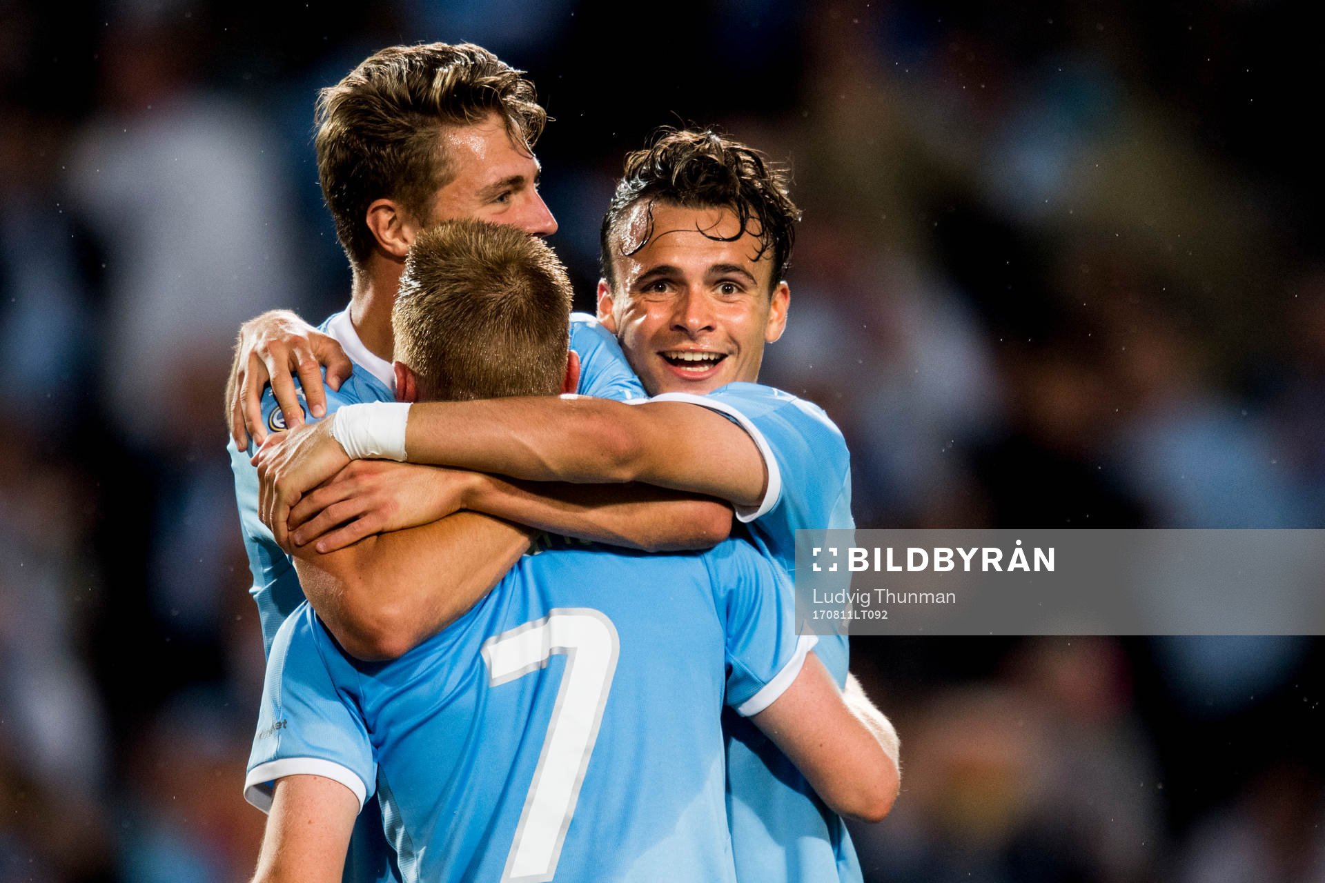 Malmö FFs Anders Christiansen kramar om Mattias Svanberg