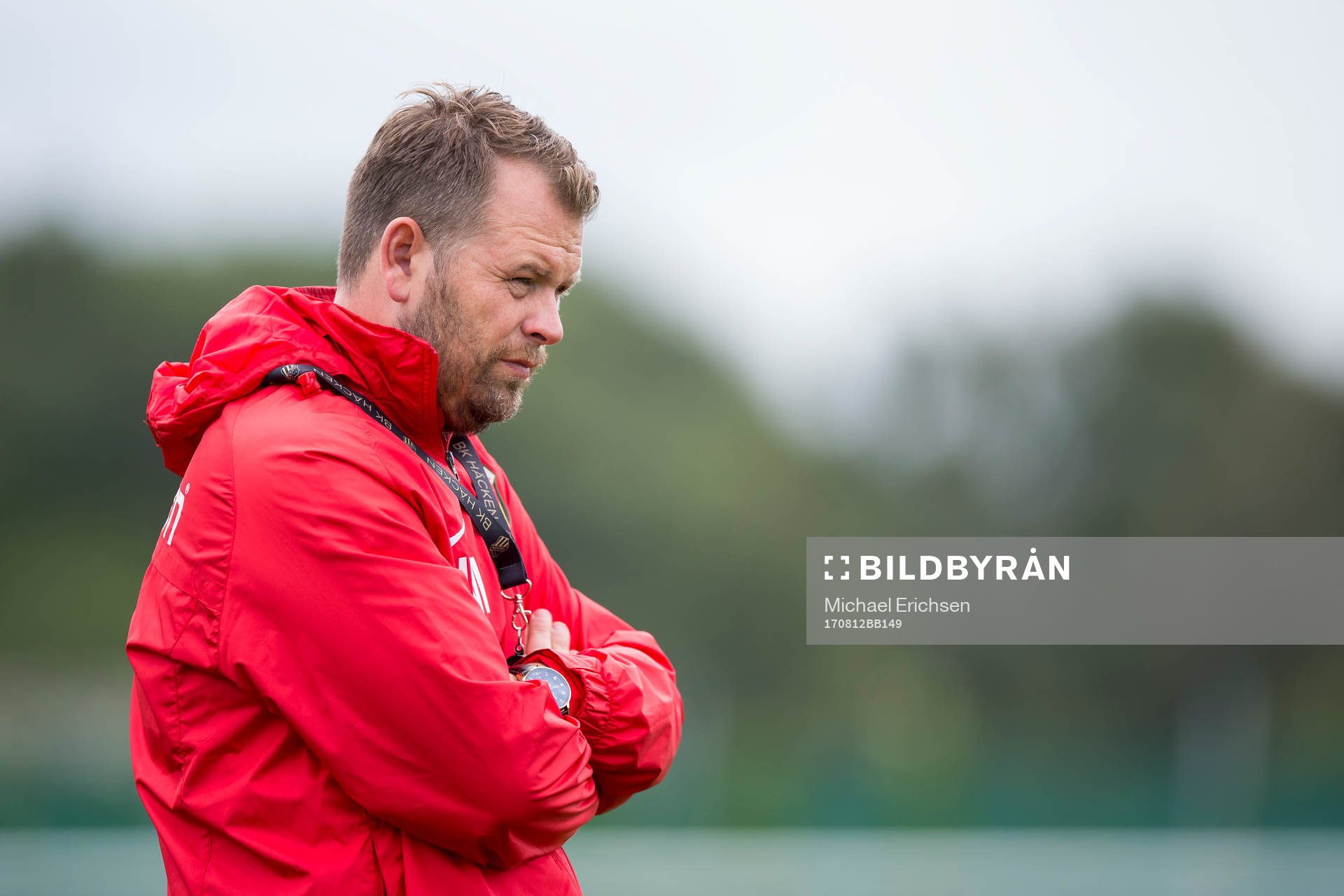 Häckens tränare Mikael Stahre