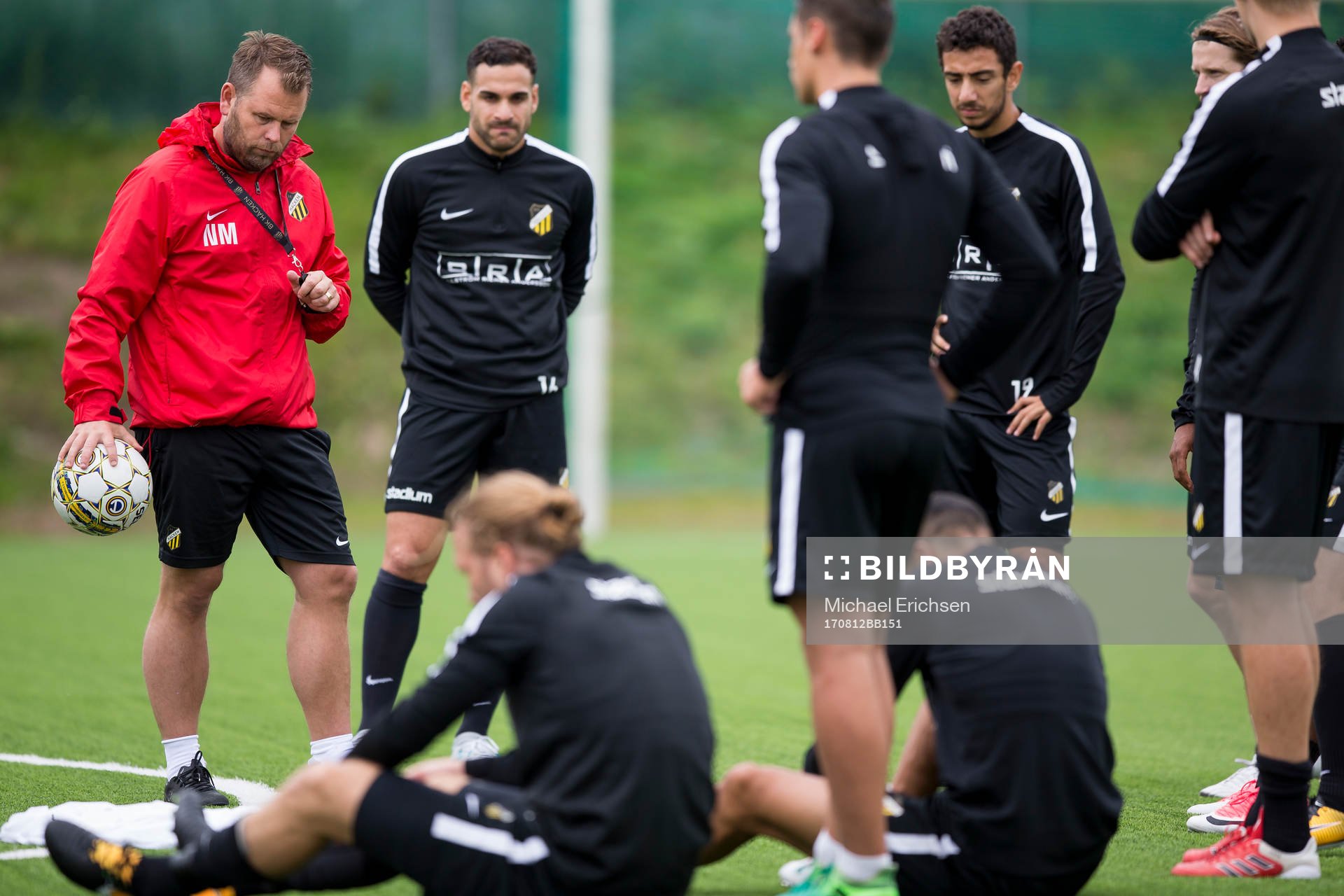 Häckens tränare Mikael Stahre