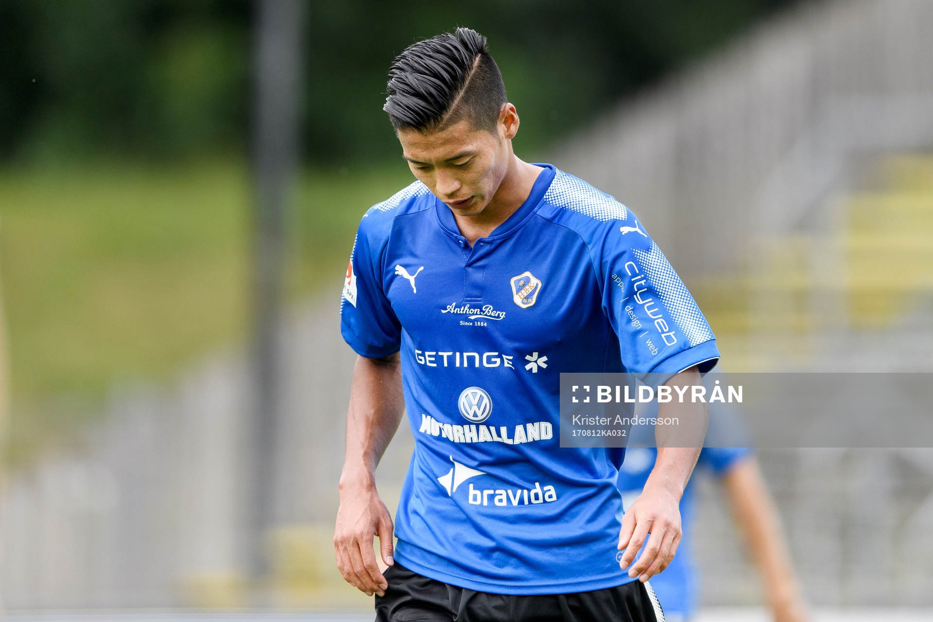 Halmstads Kosuke Kinoshita deppar