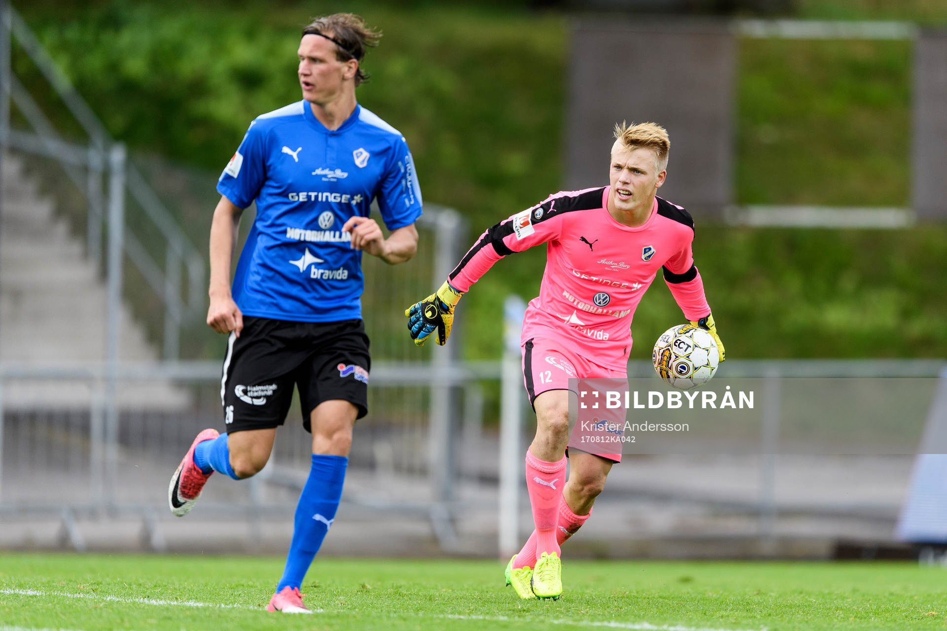 Halmstads målvakt Isak Pettersson