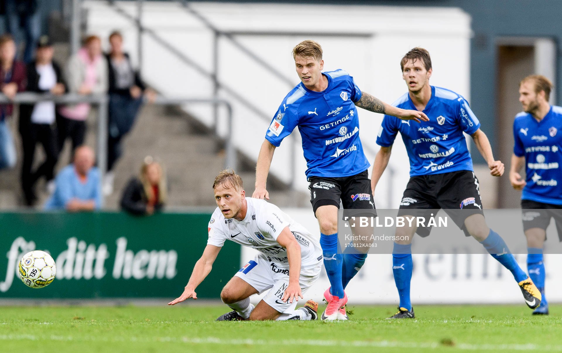Sirius Christer Gustafsson och Halmstads Marcus Mathisen