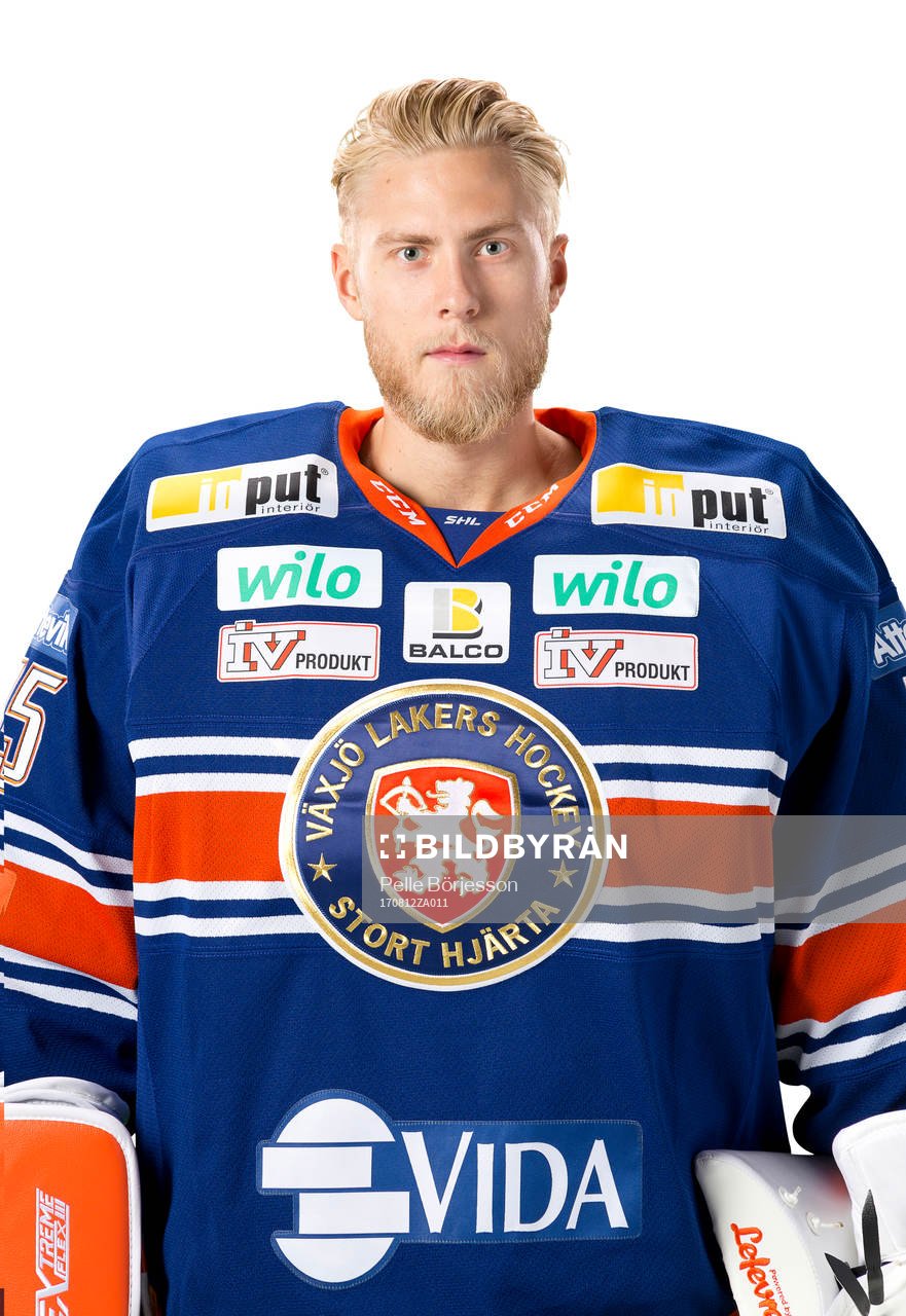 Växjös målvakt Viktor Andren