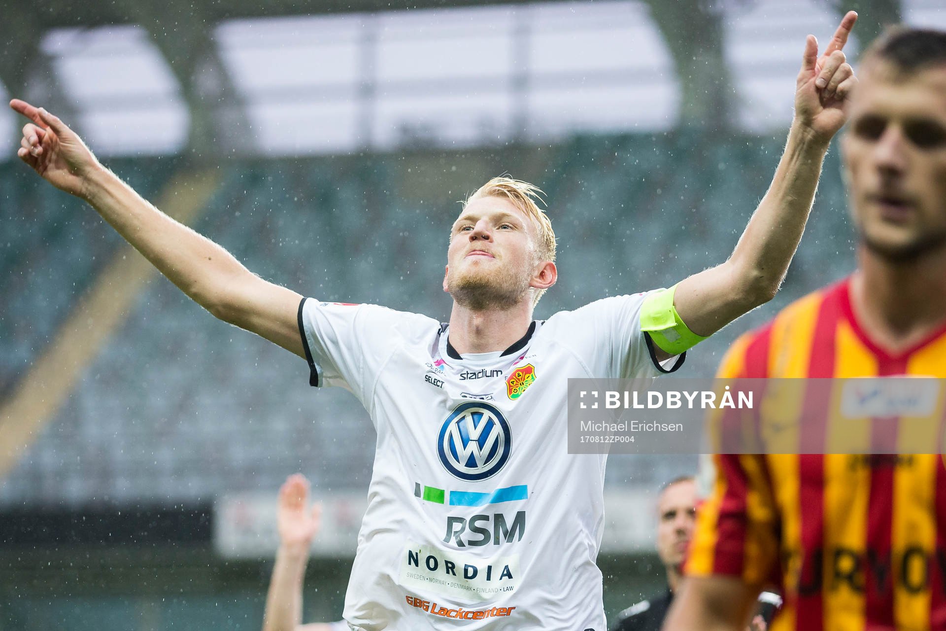 GAIS Carl Nyström jublar