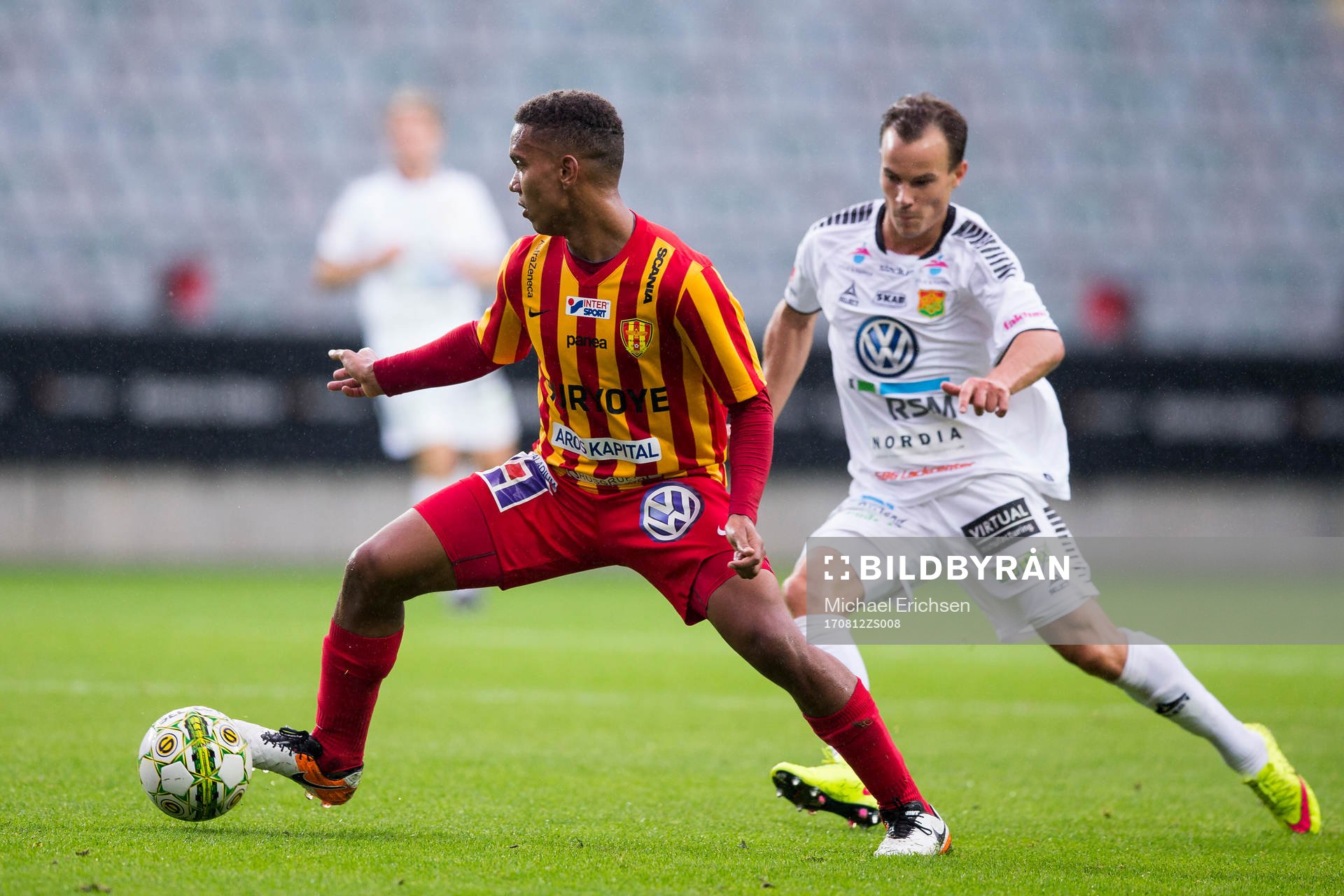 Syrianskas Seth Hellberg mot GAIS Anton Wede
