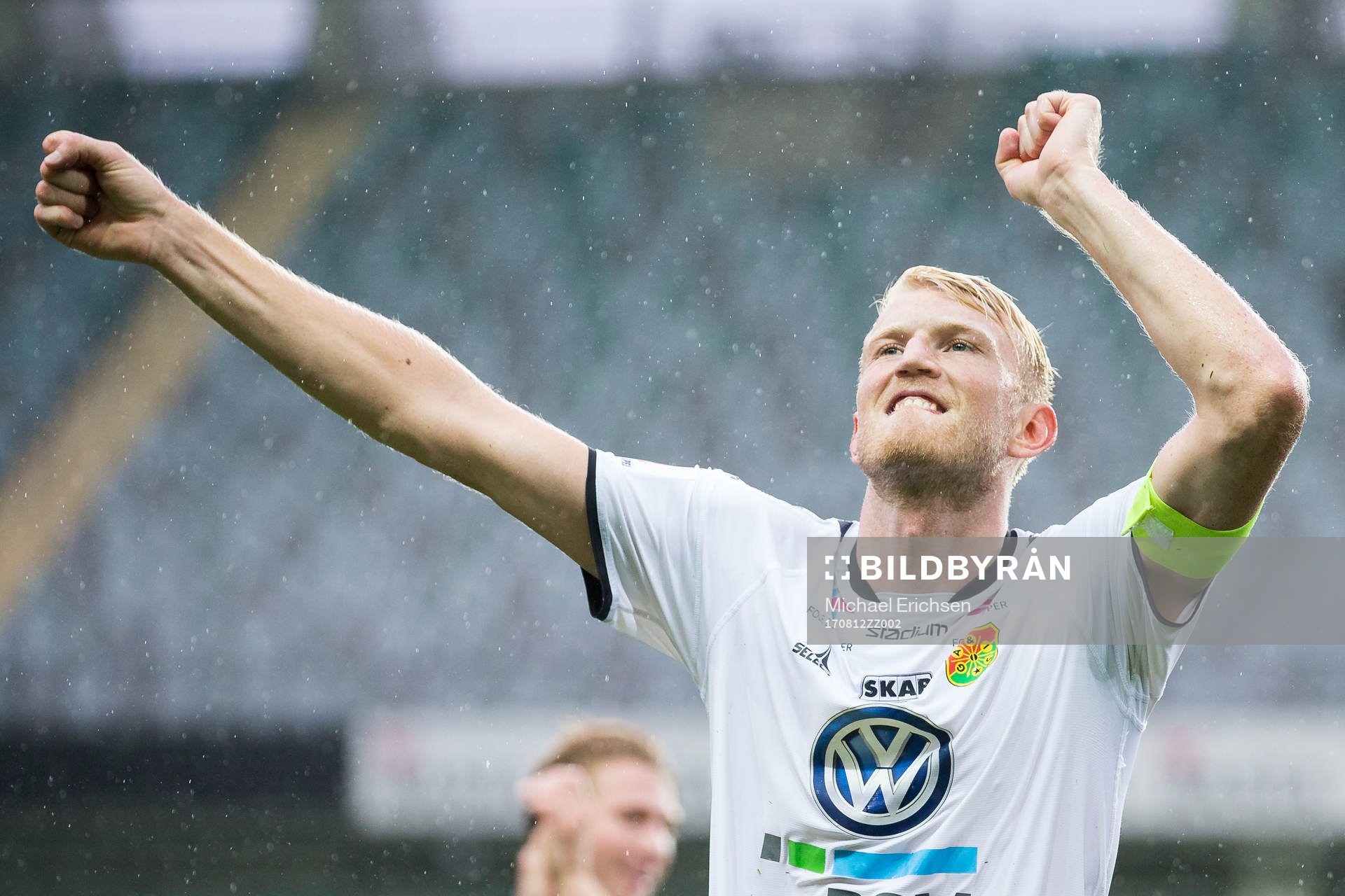 GAIS Carl Nyström jublar