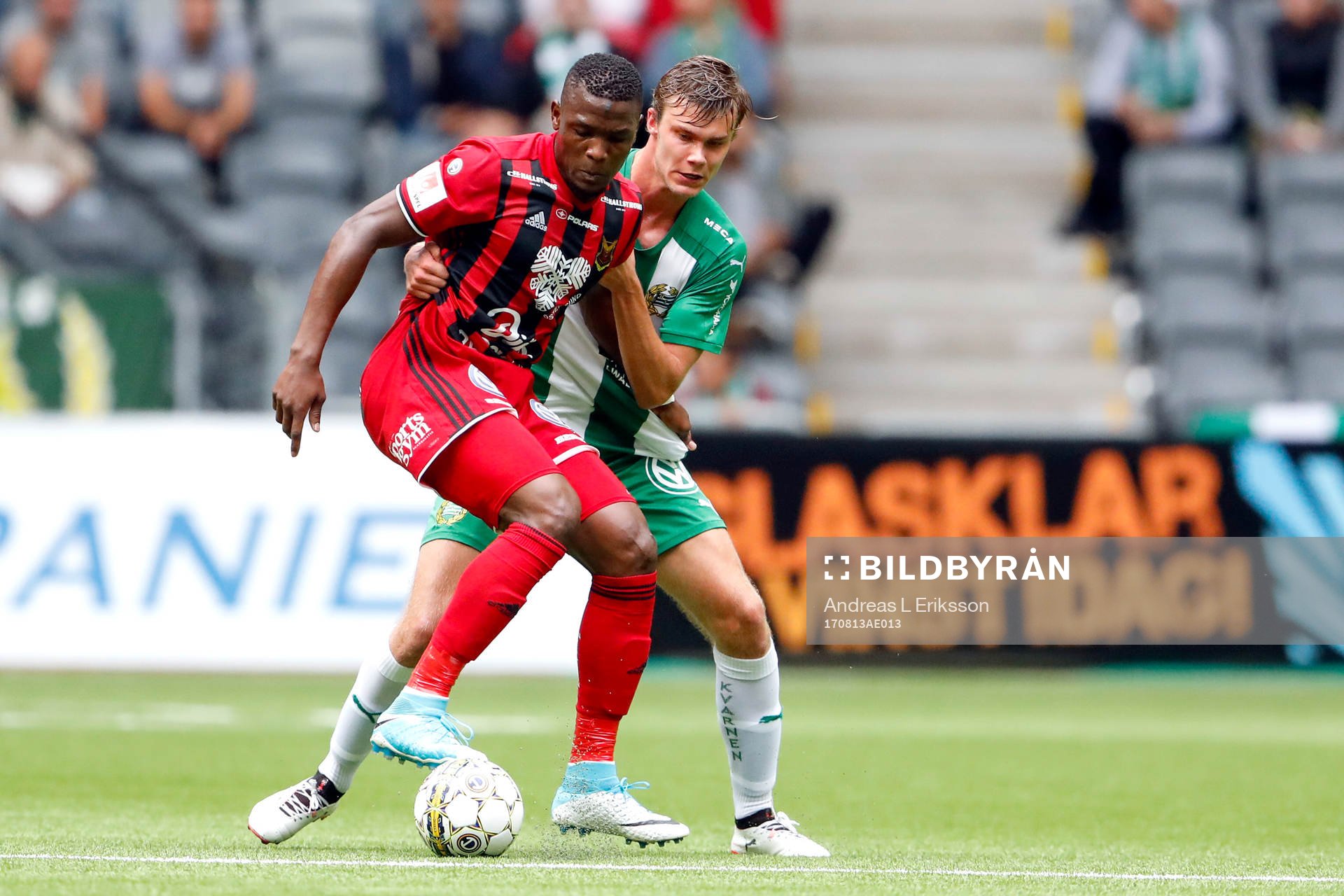 Östersunds Salisu Abdullahi Gero och Hammarbys Marcus