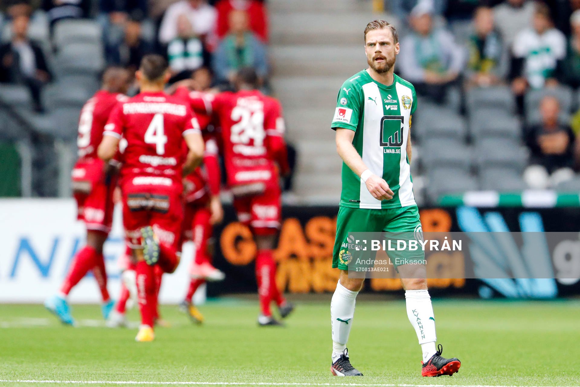 Hammarbys Arnór Smárason deppar