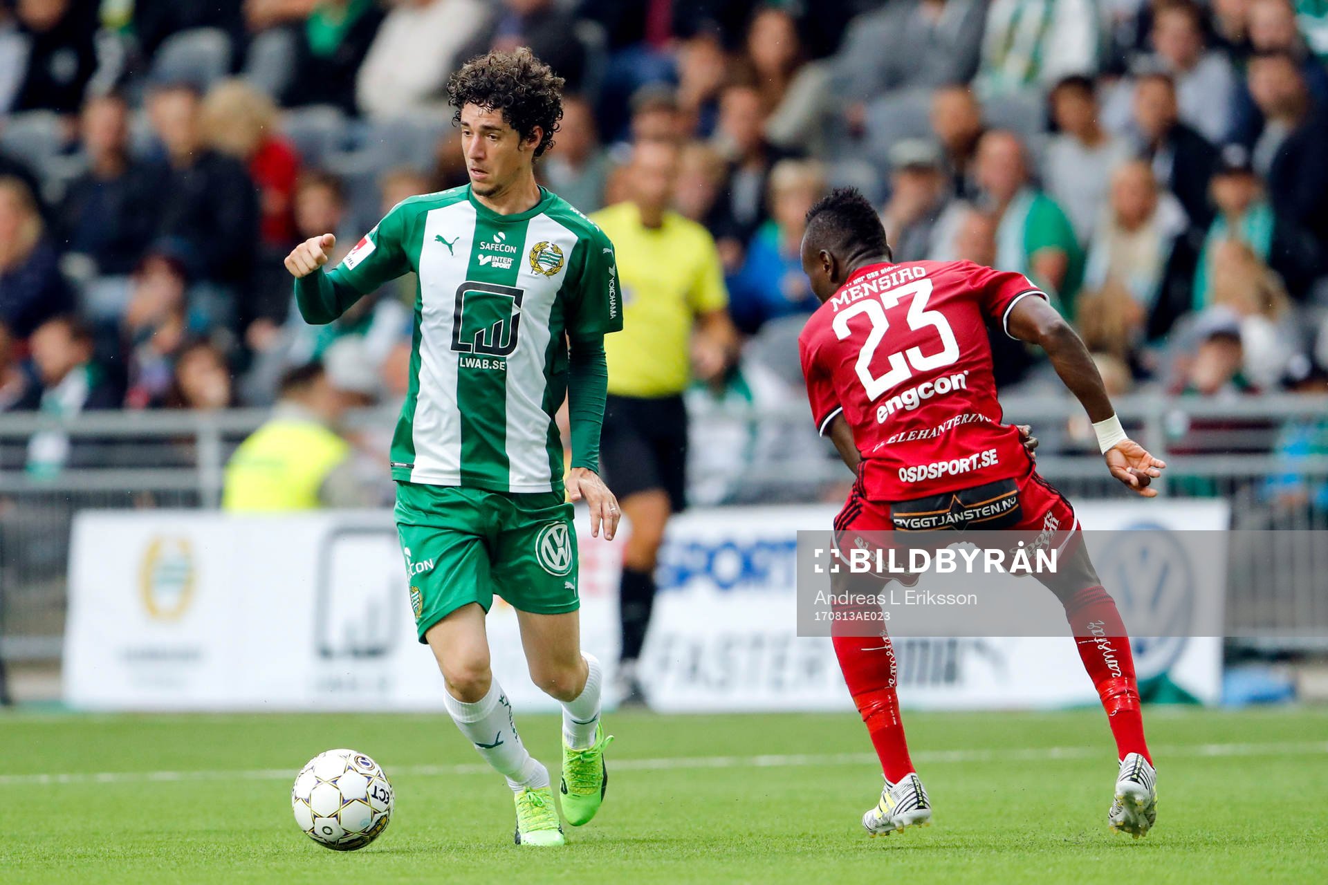 Hammarbys Romulo Cabral Pereira Pinto och Östersunds