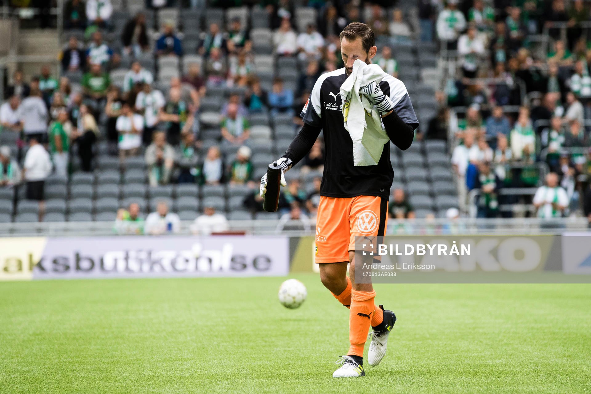 Hammarbys målvakt Johan Wiland