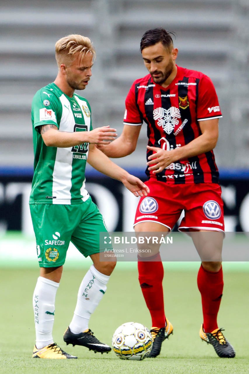 Hammarbys Sander Svendsen och Östersunds Sotirios