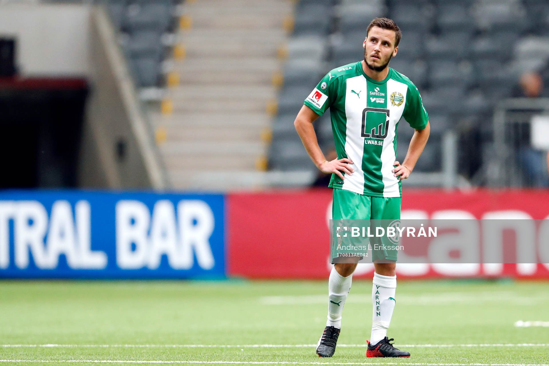 Hammarbys Jeppe Andersen deppar