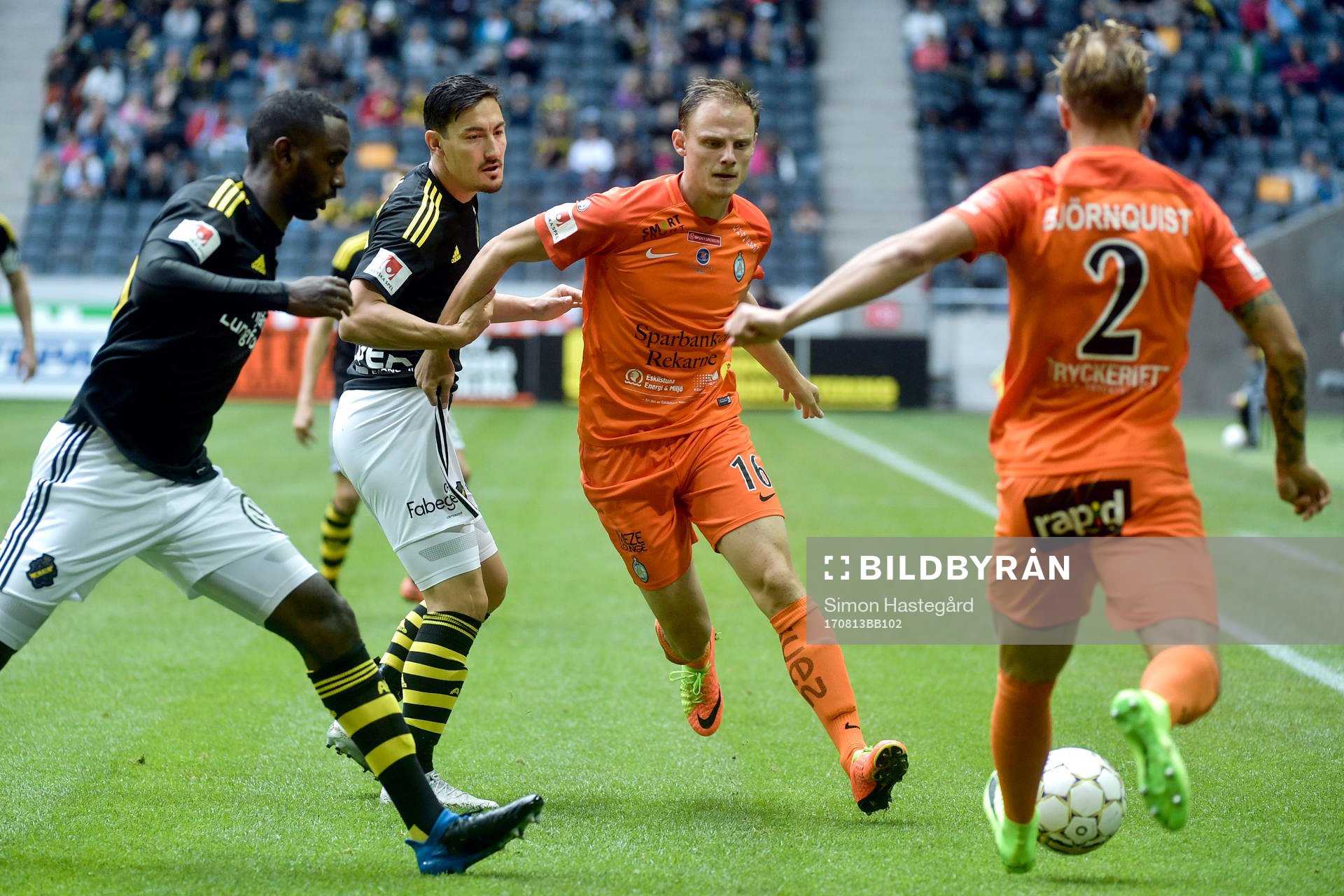 s Henok Goitom och Stefan Ishizaki och AFC Eskilstunas
