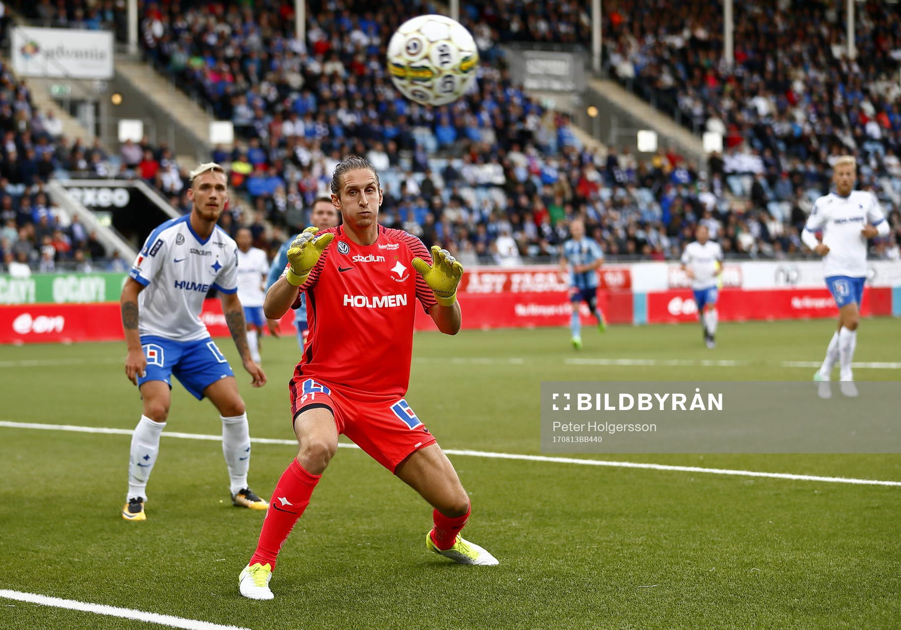 Norrköpings målvakt David Mitov Nilsson