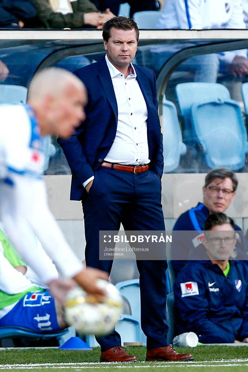 Norrköpings tränare Jens Gustafsson