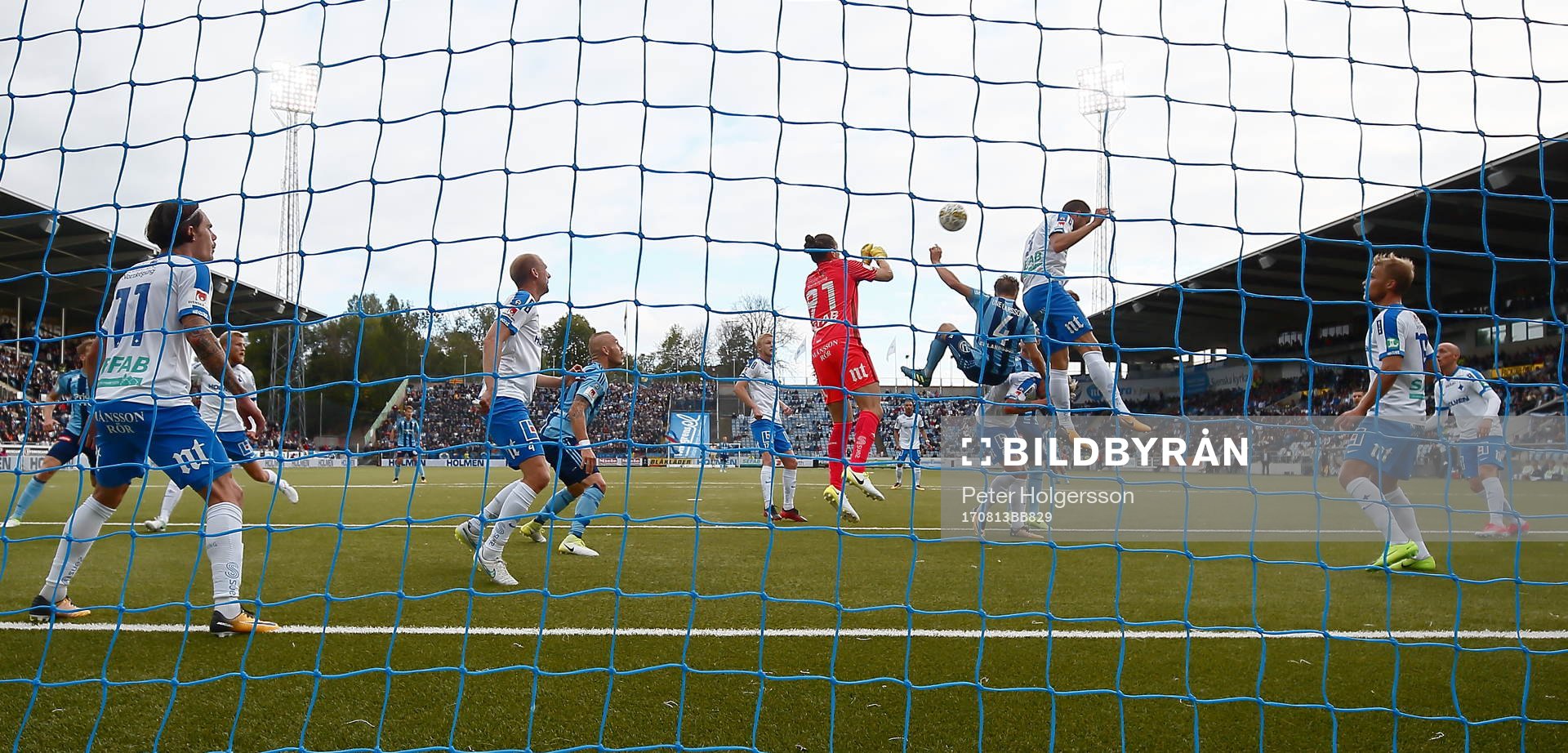Norrköpings målvakt David Mitov Nilsson