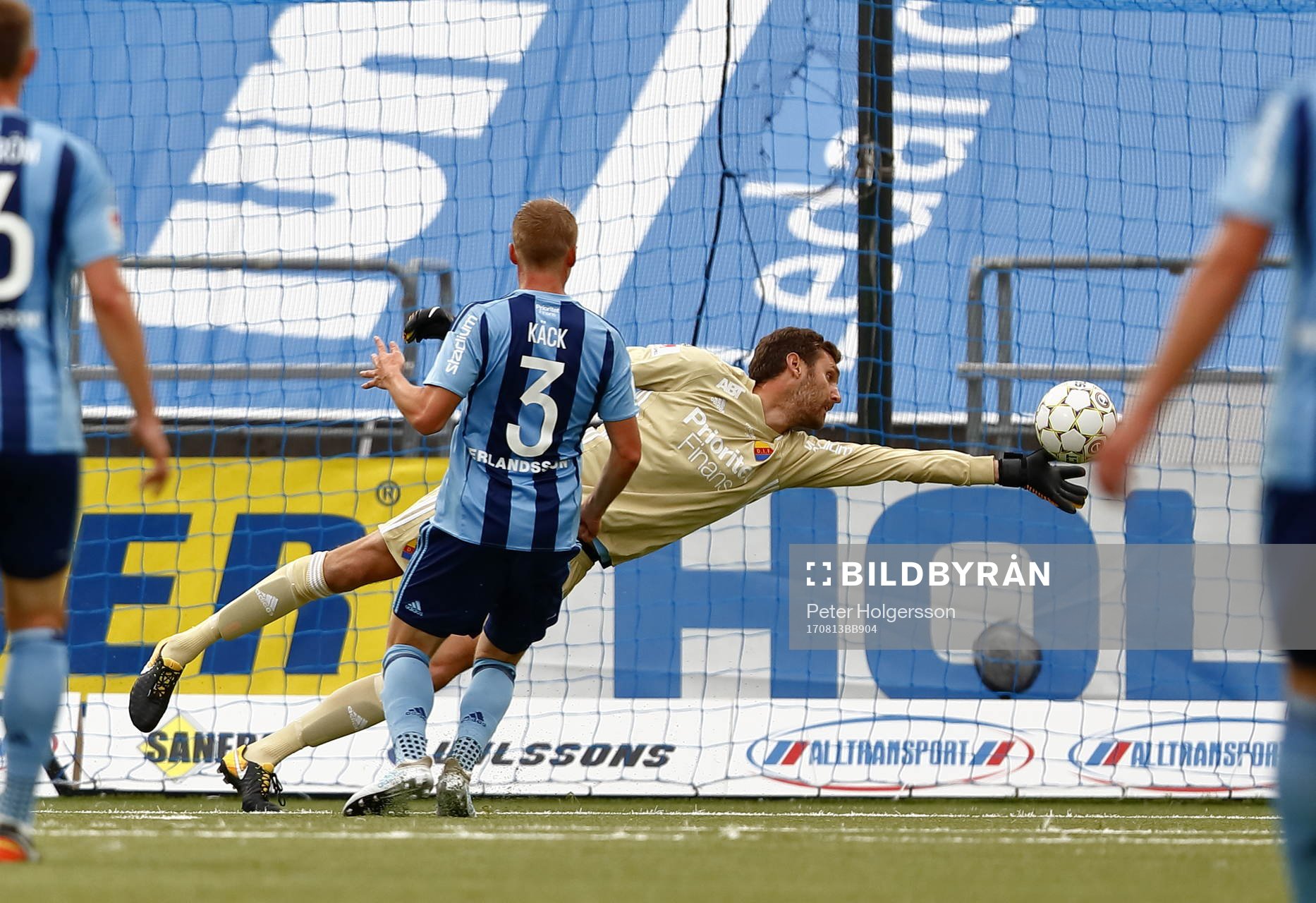 Djurgårdens målvakt Andreas Isaksson